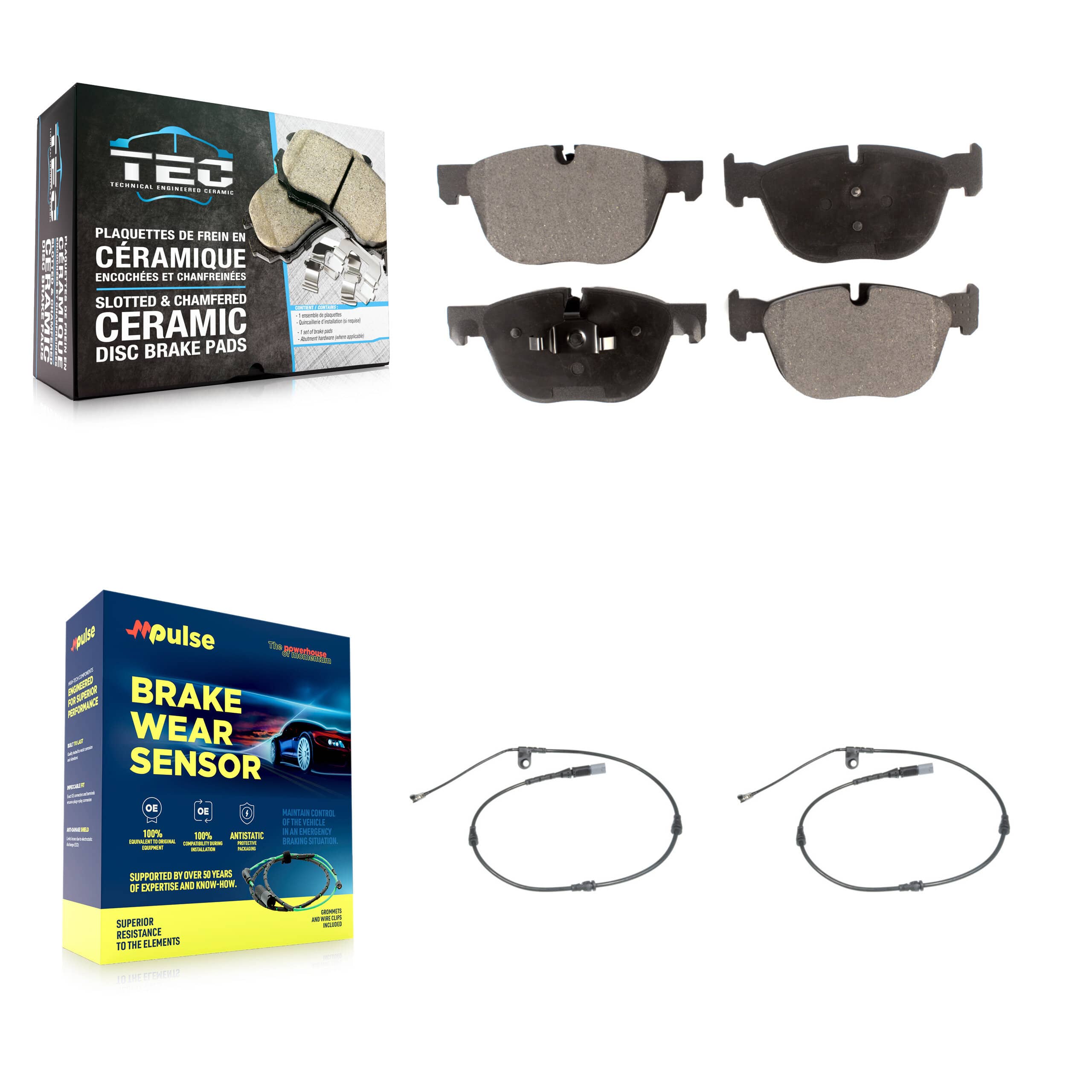 TEC - KTW-100927 - Front Disc Brake Pad Kits