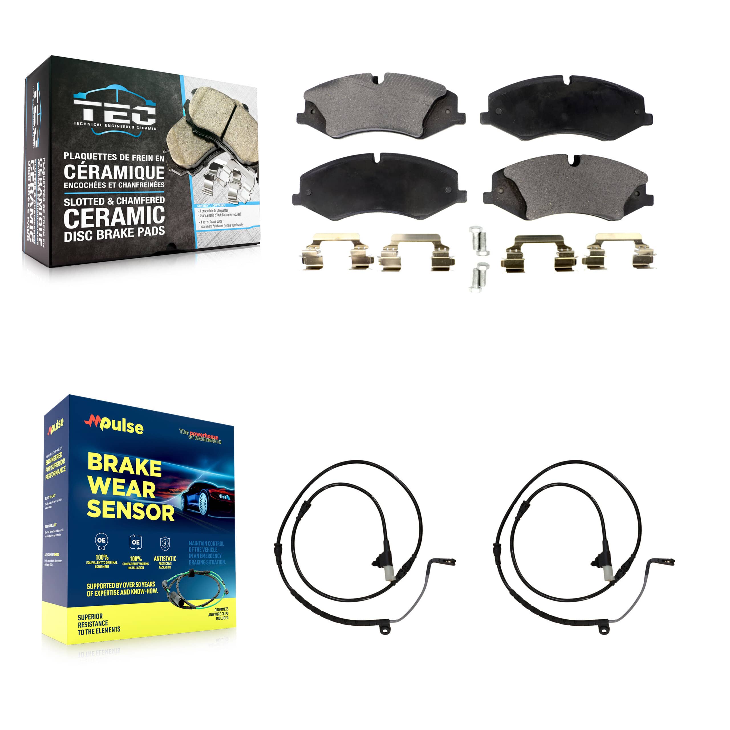 TEC - KTW-100930 - Front Disc Brake Pad Kits