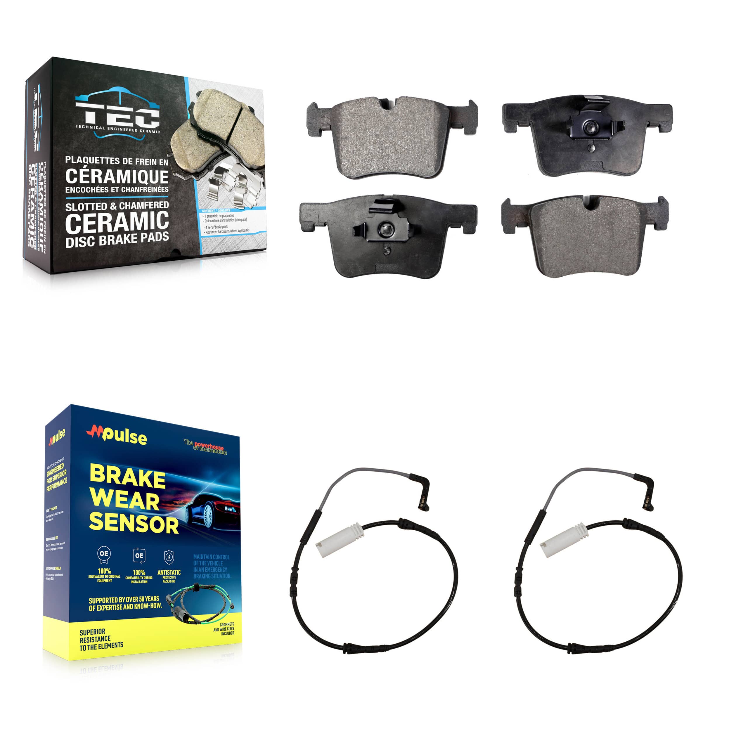 TEC - KTW-100997 - Front Disc Brake Pad Kits