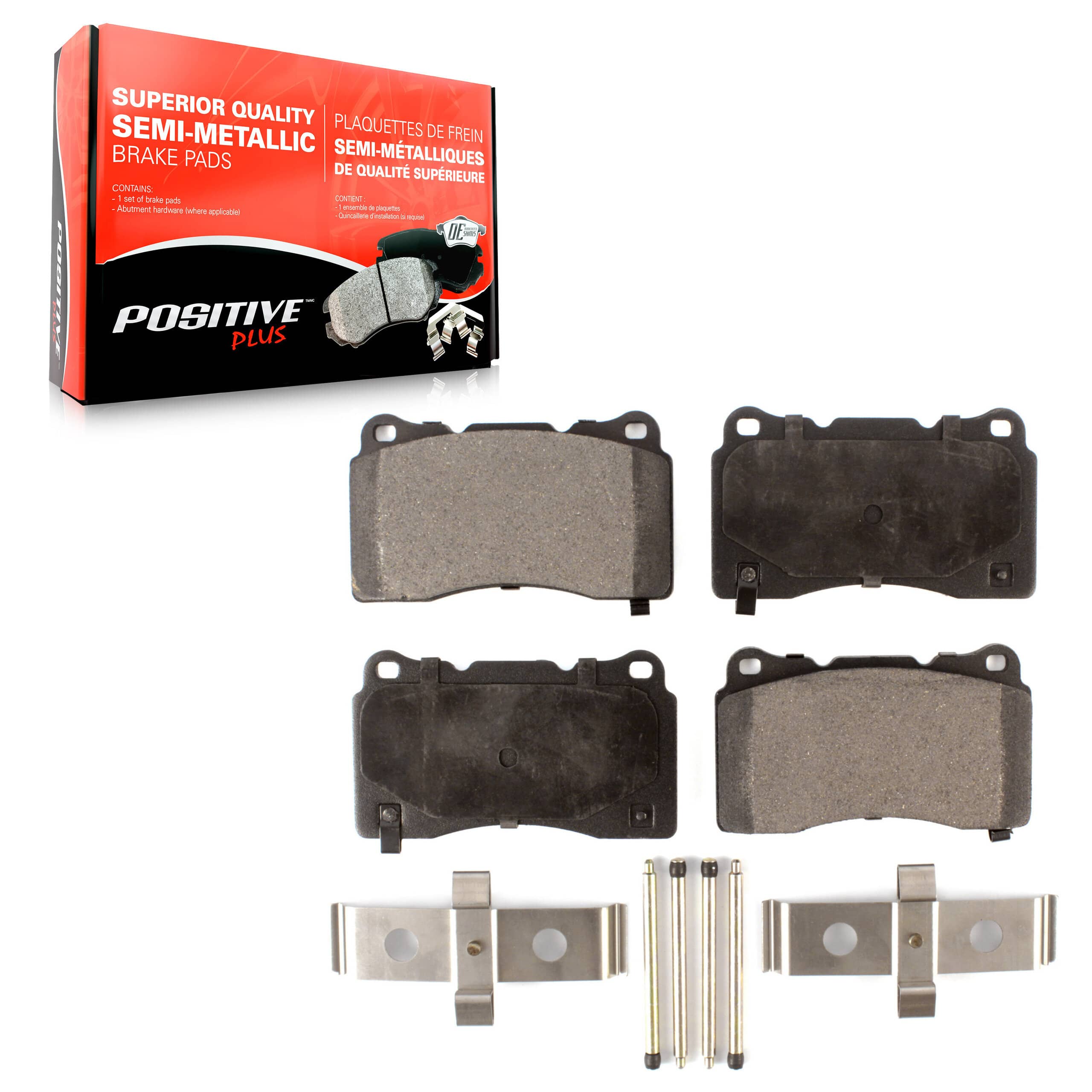Positive Plus - PPF-D1001 - Front Disc Brake Pad