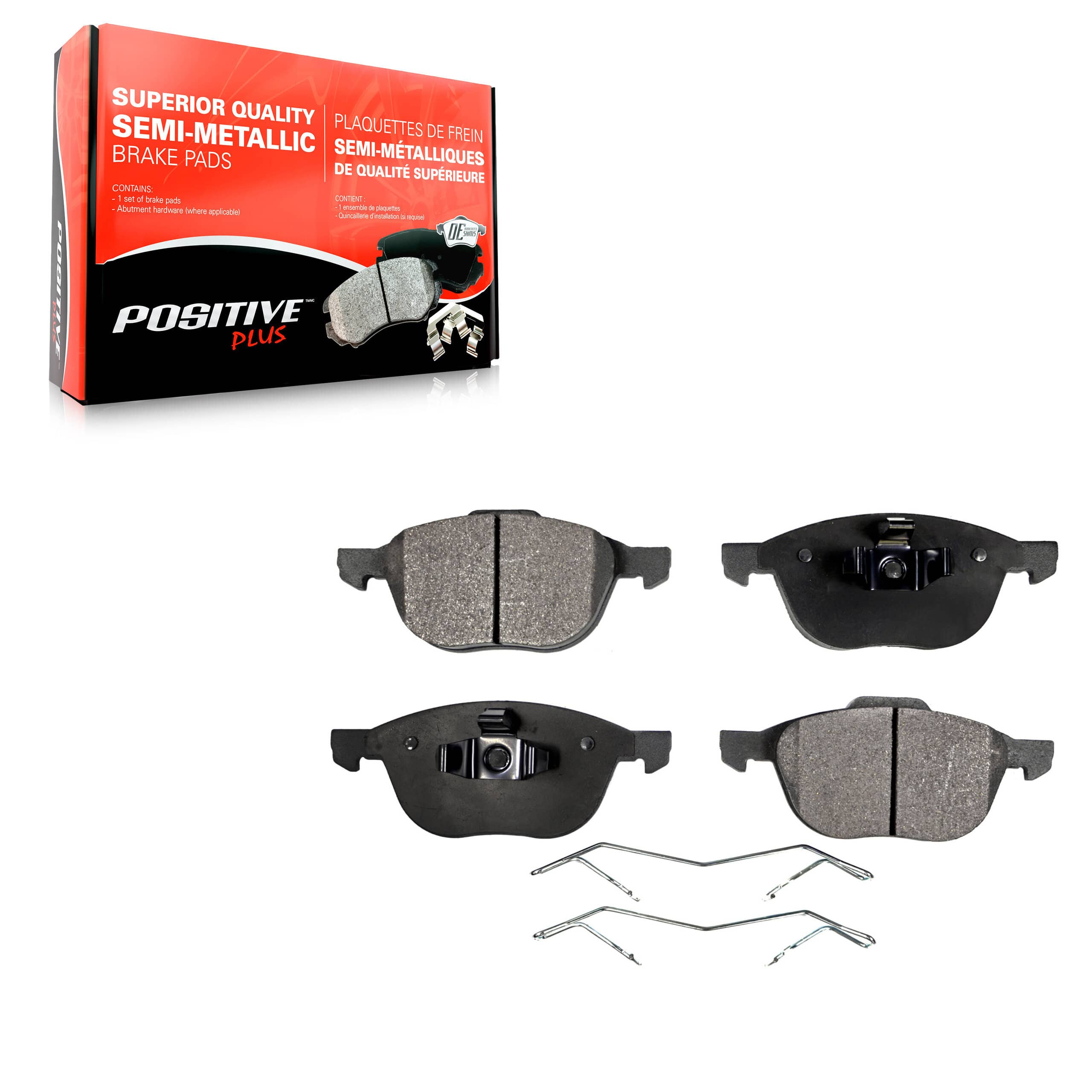 Positive Plus - PPF-D1044 - Front Disc Brake Pad