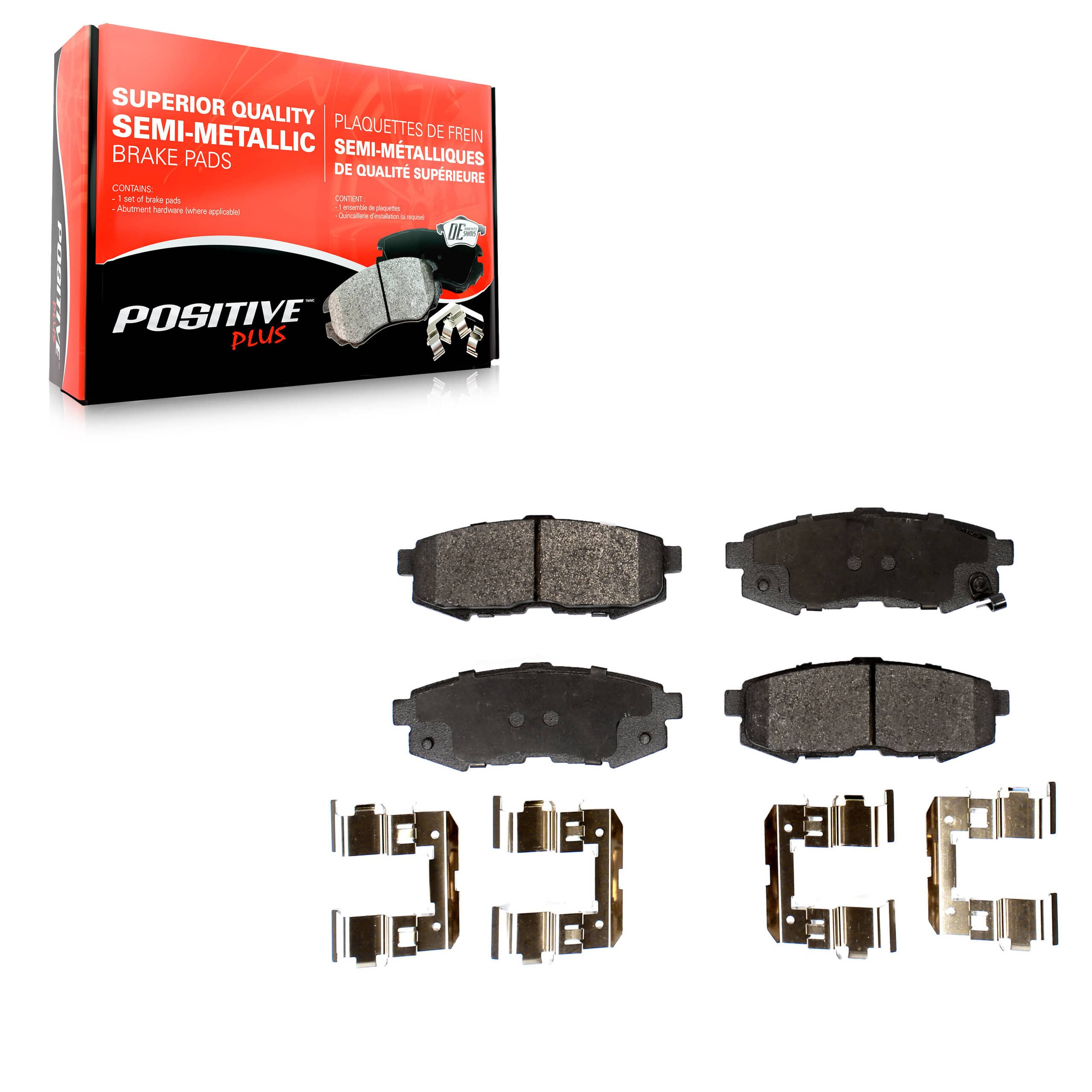 Positive Plus - PPF-D1073 - Rear Disc Brake Pad