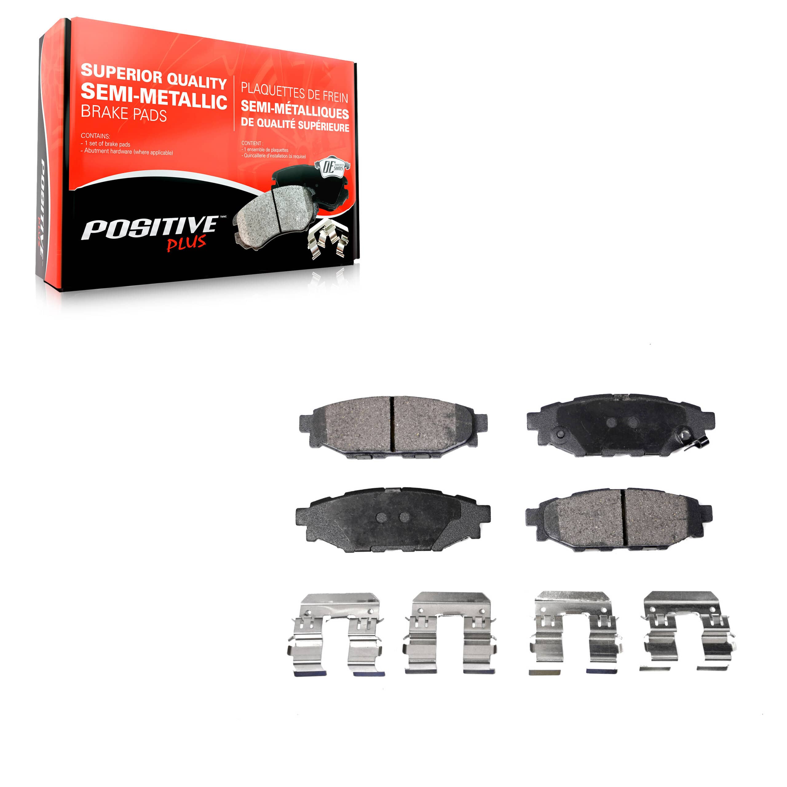 Positive Plus - PPF-D1114 - Rear Disc Brake Pad