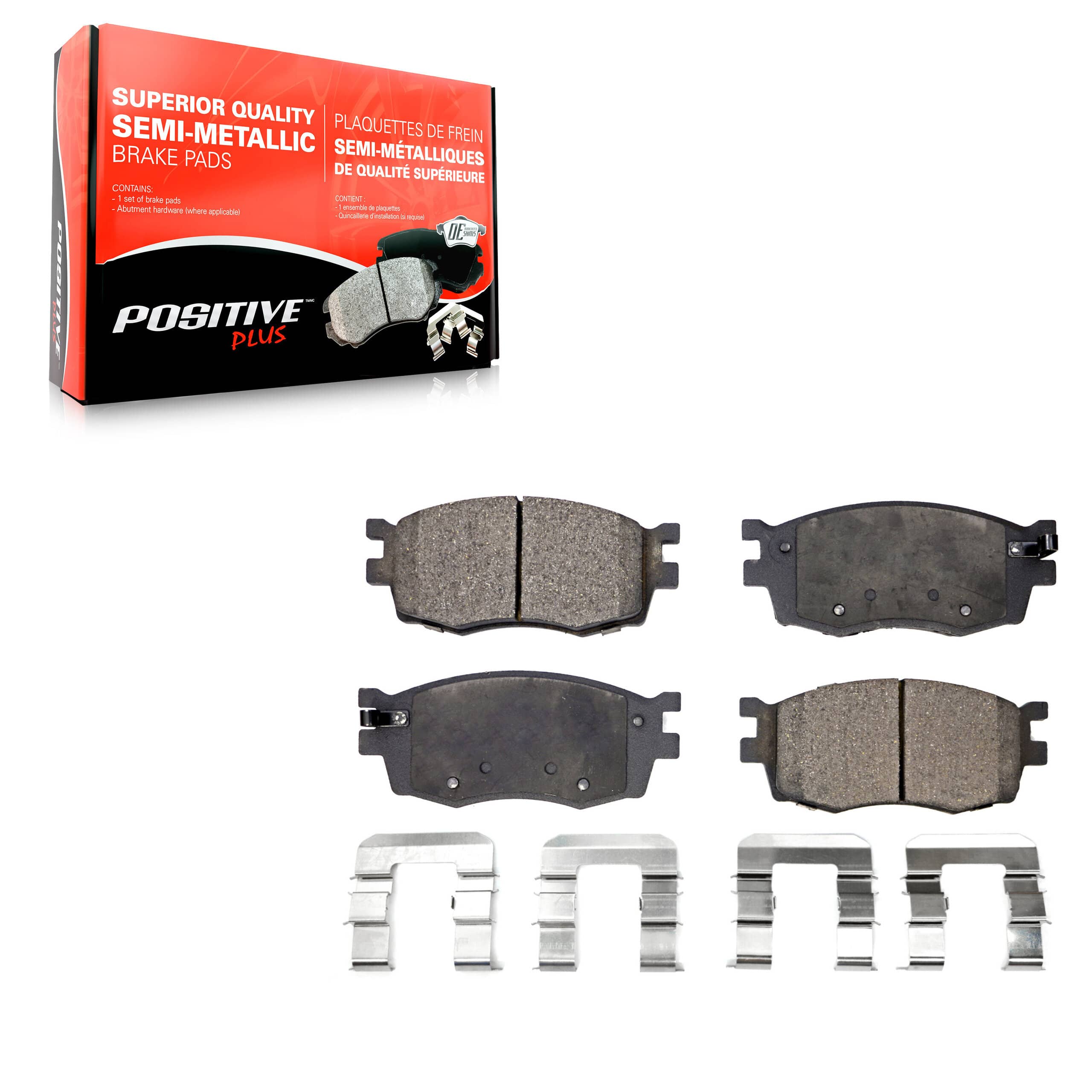 Positive Plus - PPF-D1156 - Front Disc Brake Pad