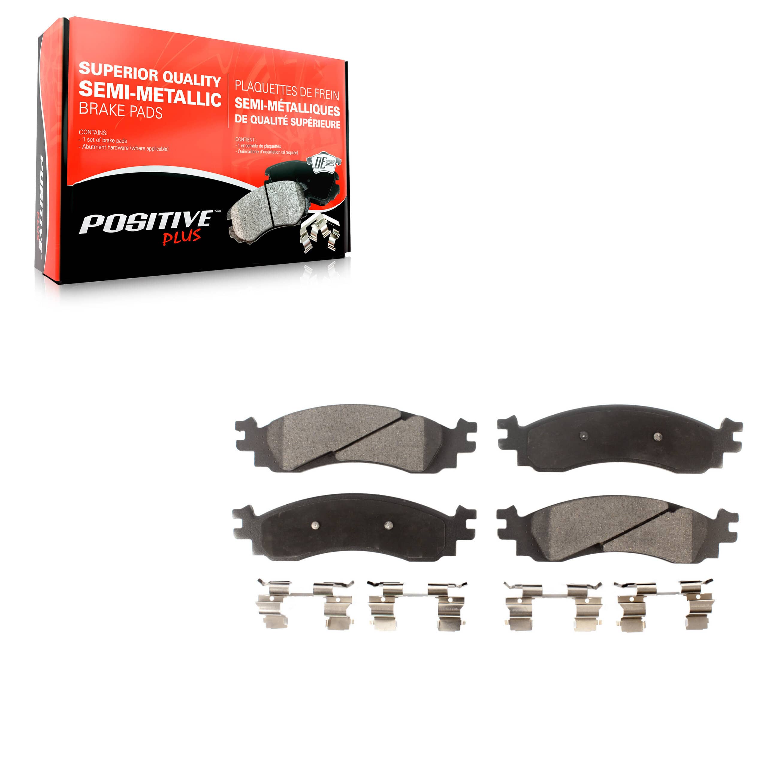 Positive Plus - PPF-D1158 - Front Disc Brake Pad