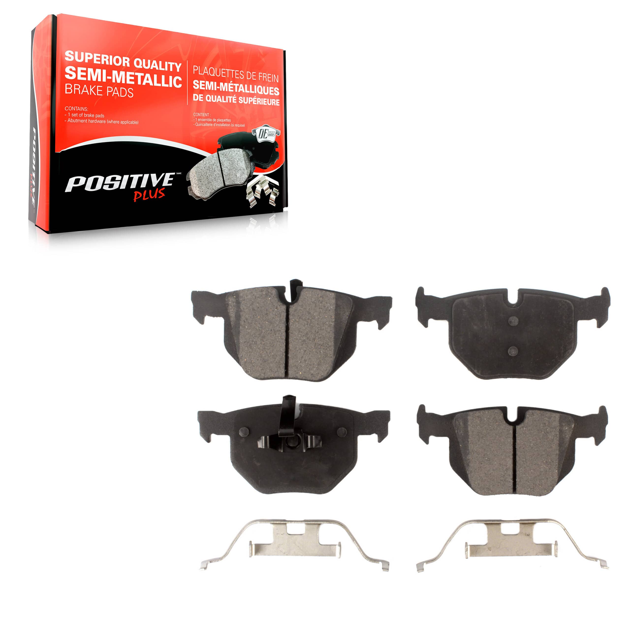 Positive Plus - PPF-D1170 - Rear Disc Brake Pad
