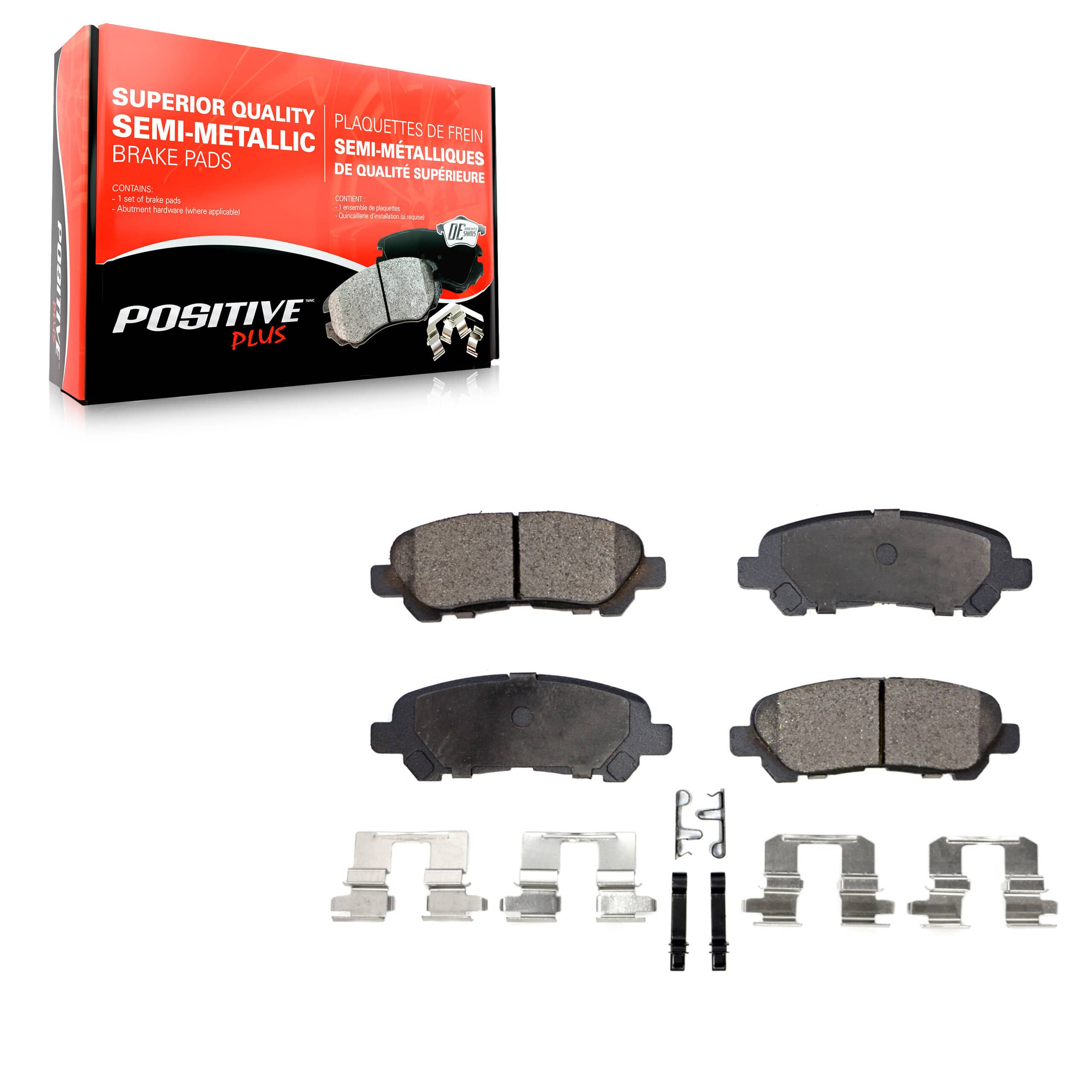 Positive Plus - PPF-D1325 - Rear Disc Brake Pad