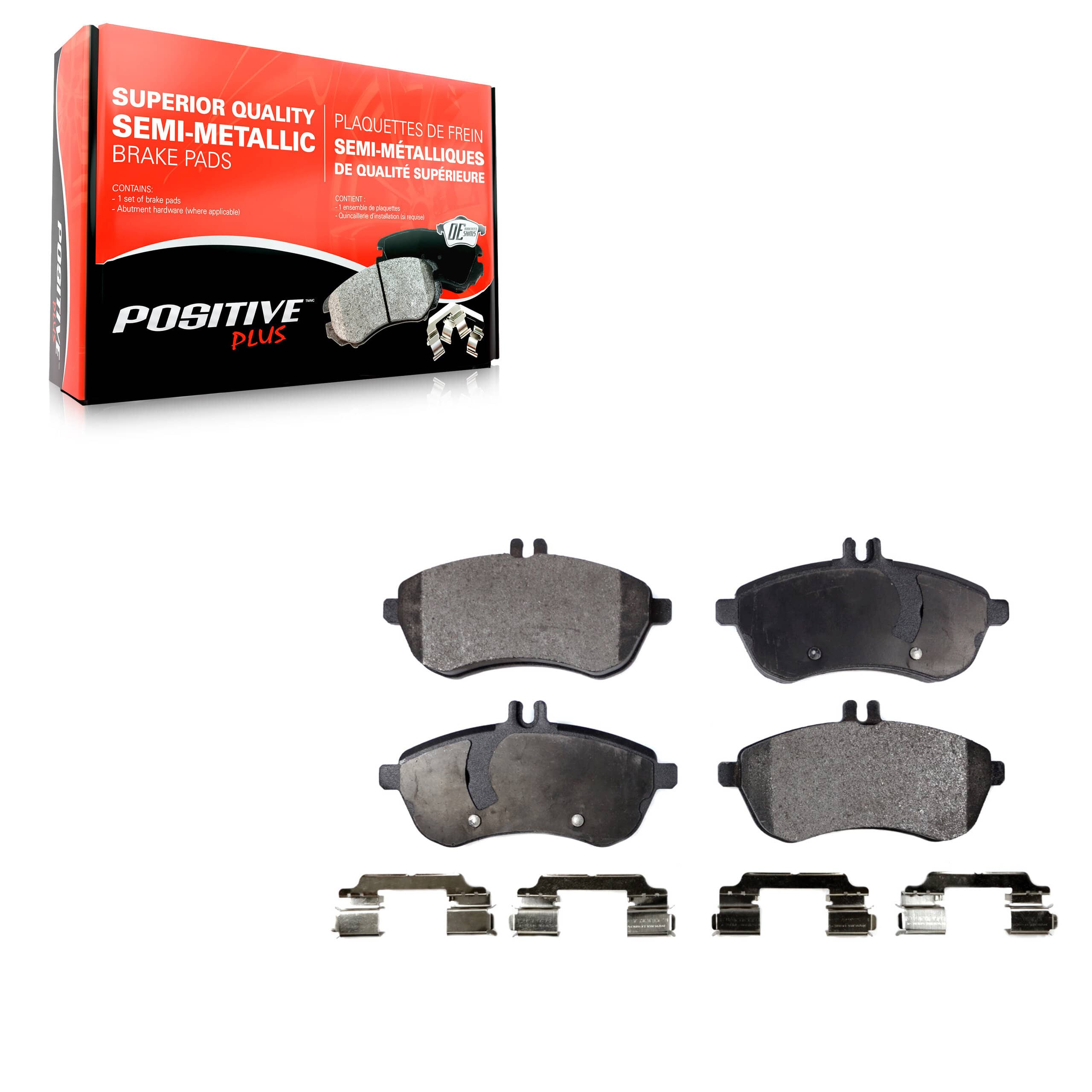 Positive Plus - PPF-D1340 - Front Disc Brake Pad