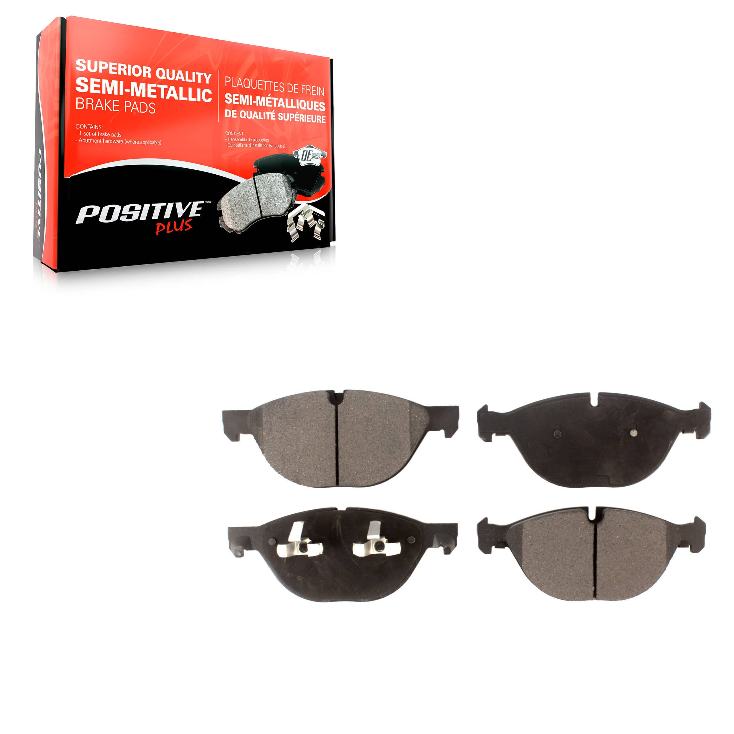 Positive Plus - PPF-D1381 - Front Disc Brake Pad
