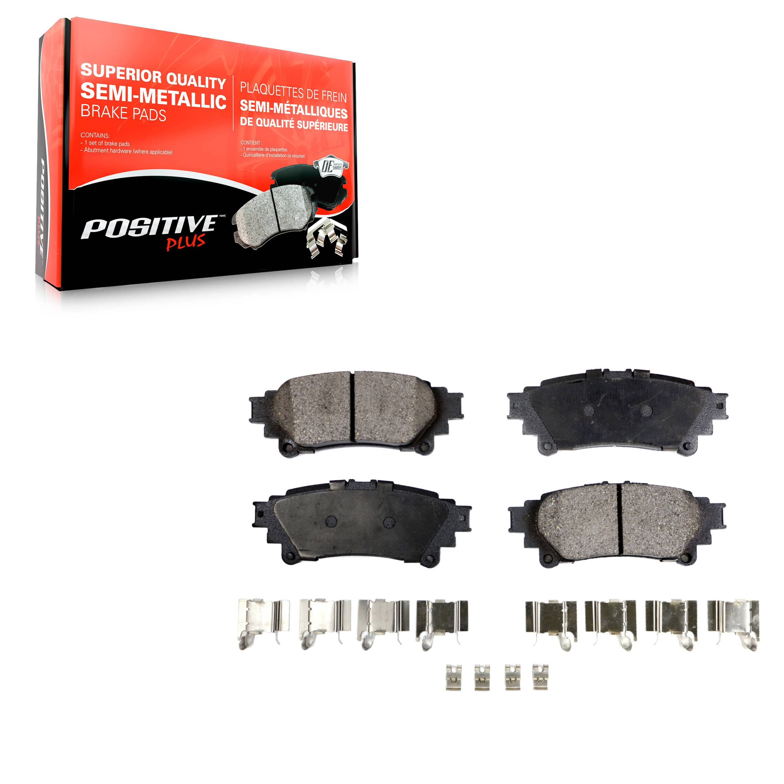 Positive Plus - PPF-D1391 - Rear Disc Brake Pad