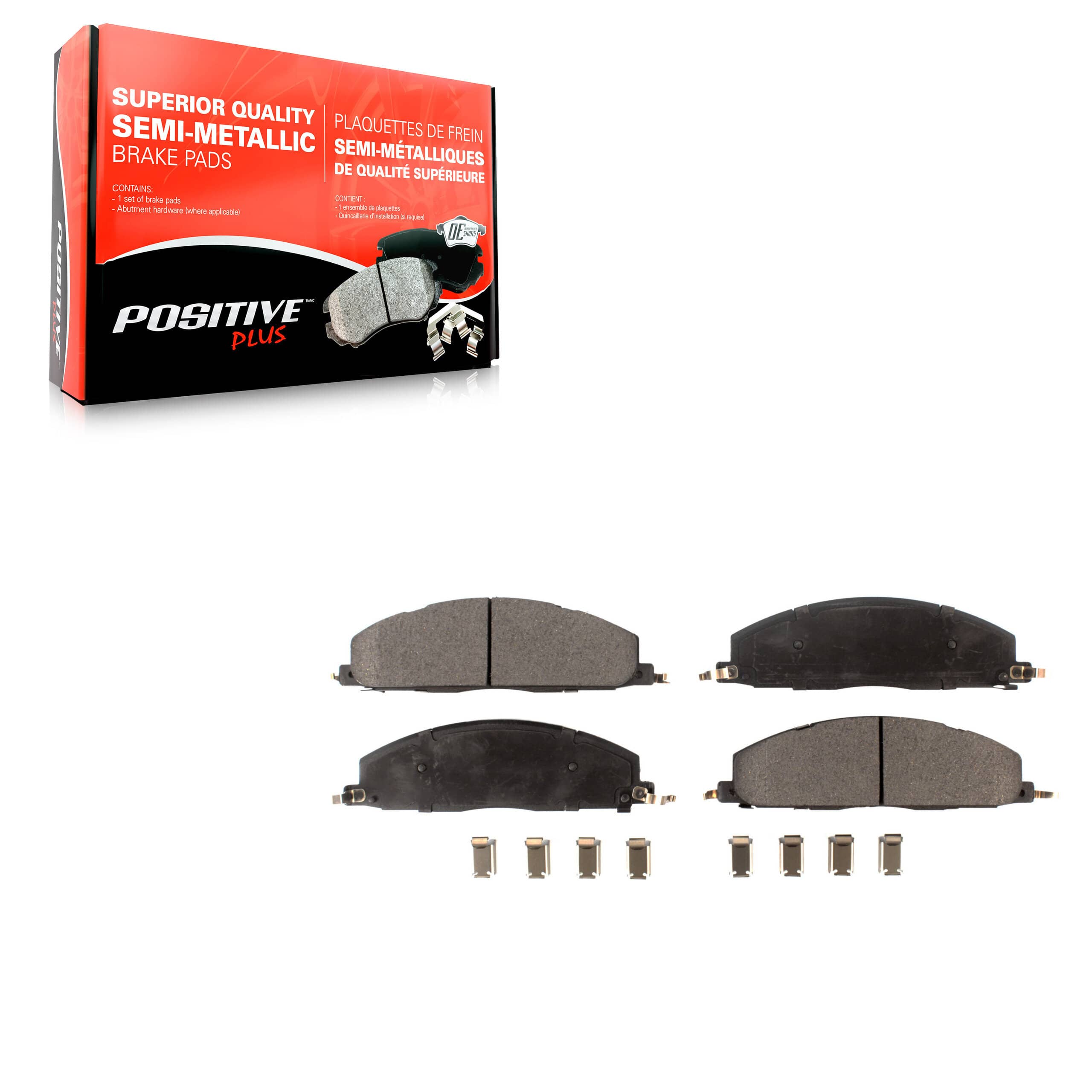 Positive Plus - PPF-D1400 - Rear Disc Brake Pad