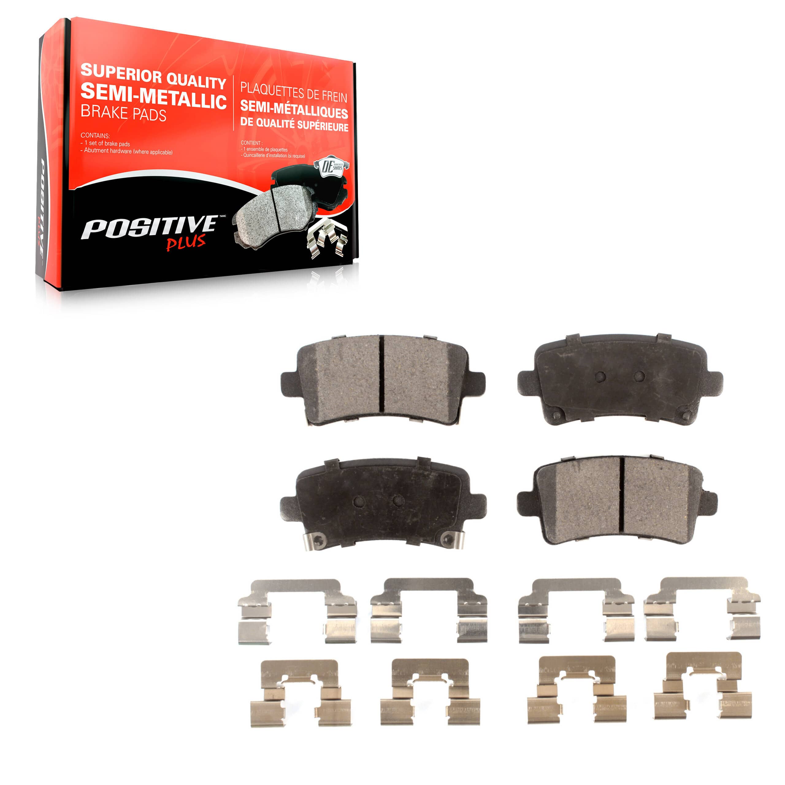 Positive Plus - PPF-D1430 - Rear Disc Brake Pad