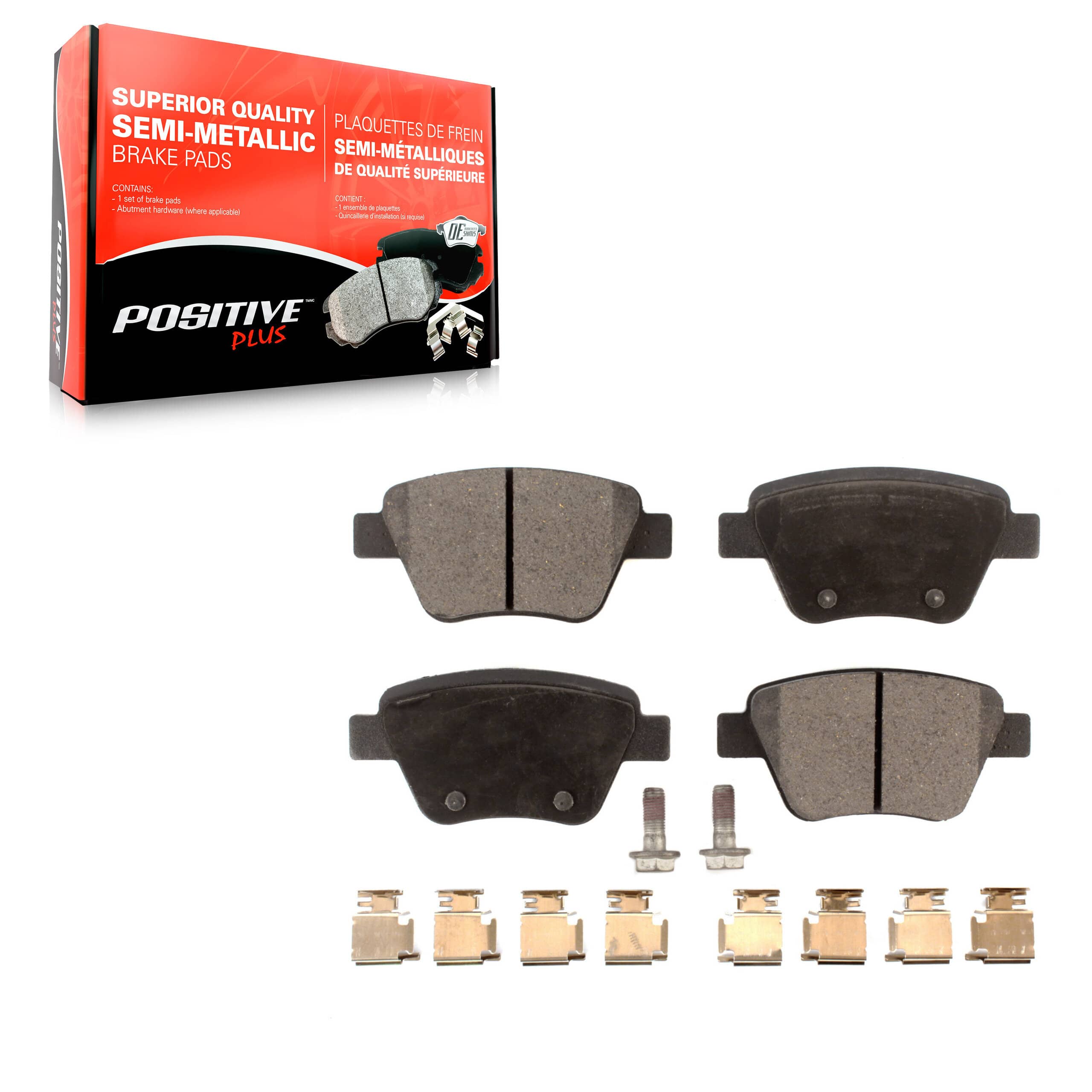 Positive Plus - PPF-D1456 - Rear Disc Brake Pad