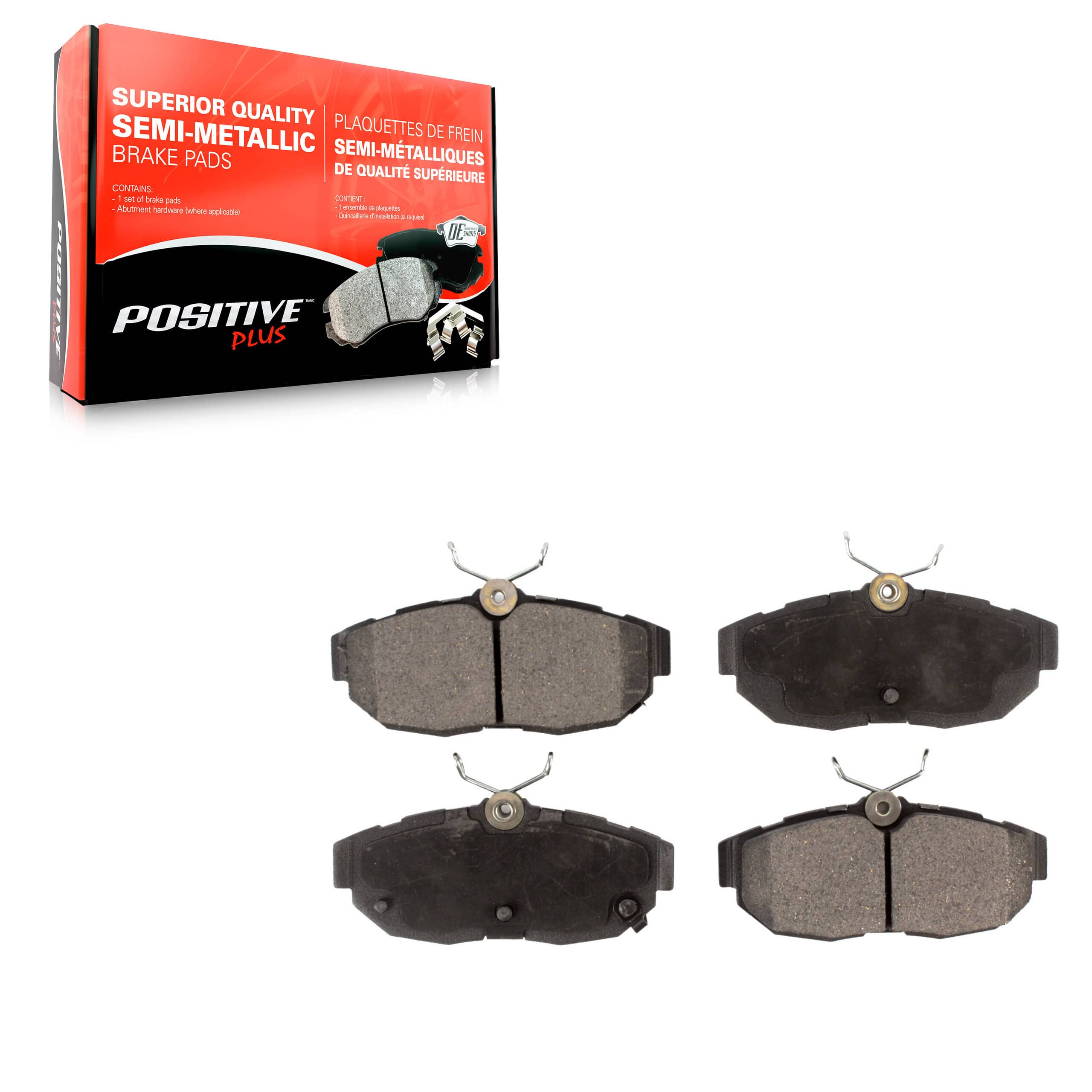 Positive Plus - PPF-D1465 - Rear Disc Brake Pad