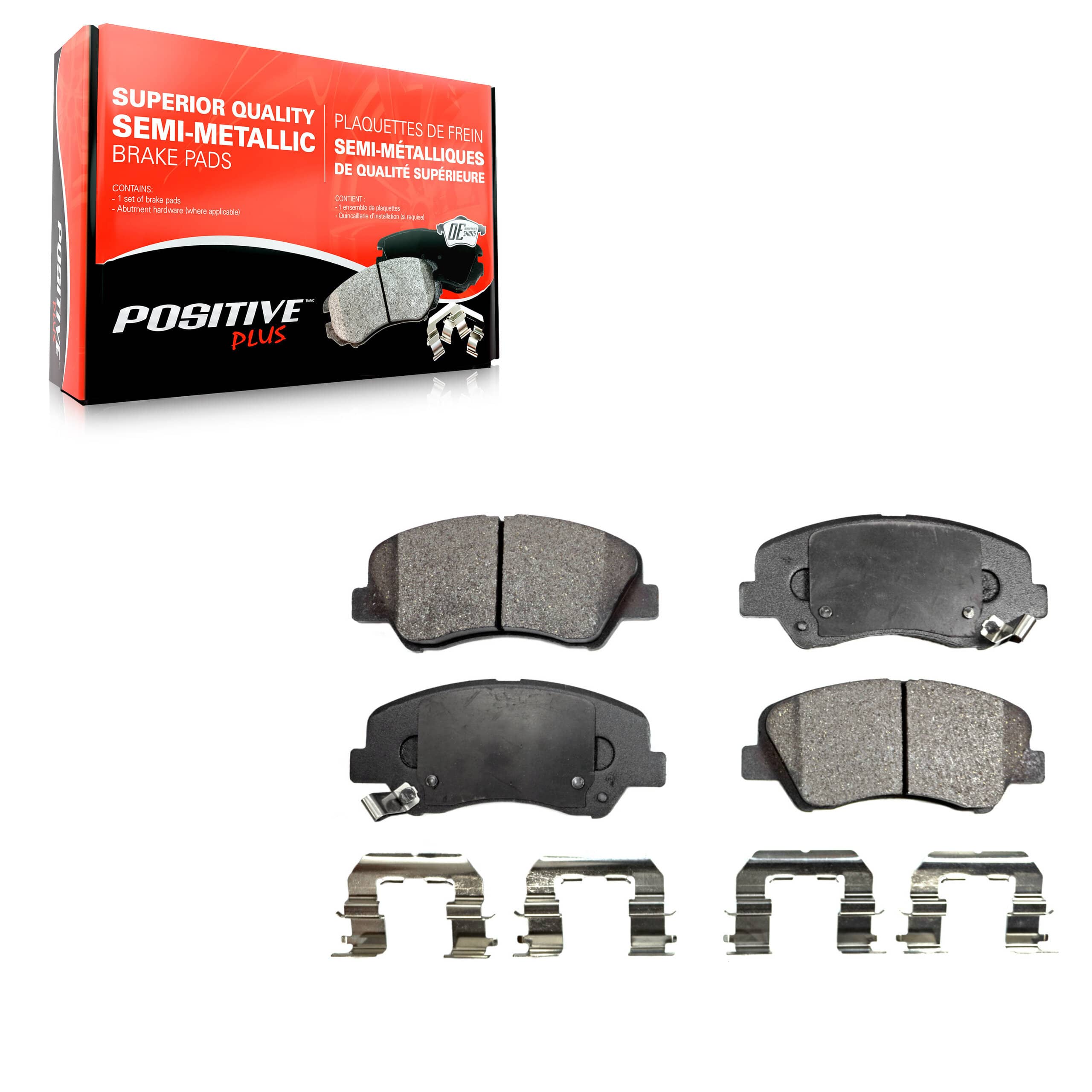 Positive Plus - PPF-D1543 - Front Disc Brake Pad