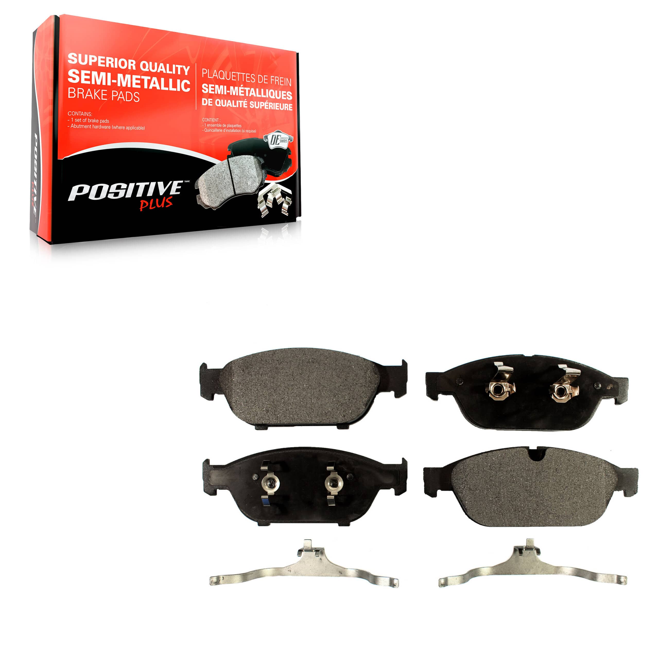 Positive Plus - PPF-D1549 - Front Disc Brake Pad
