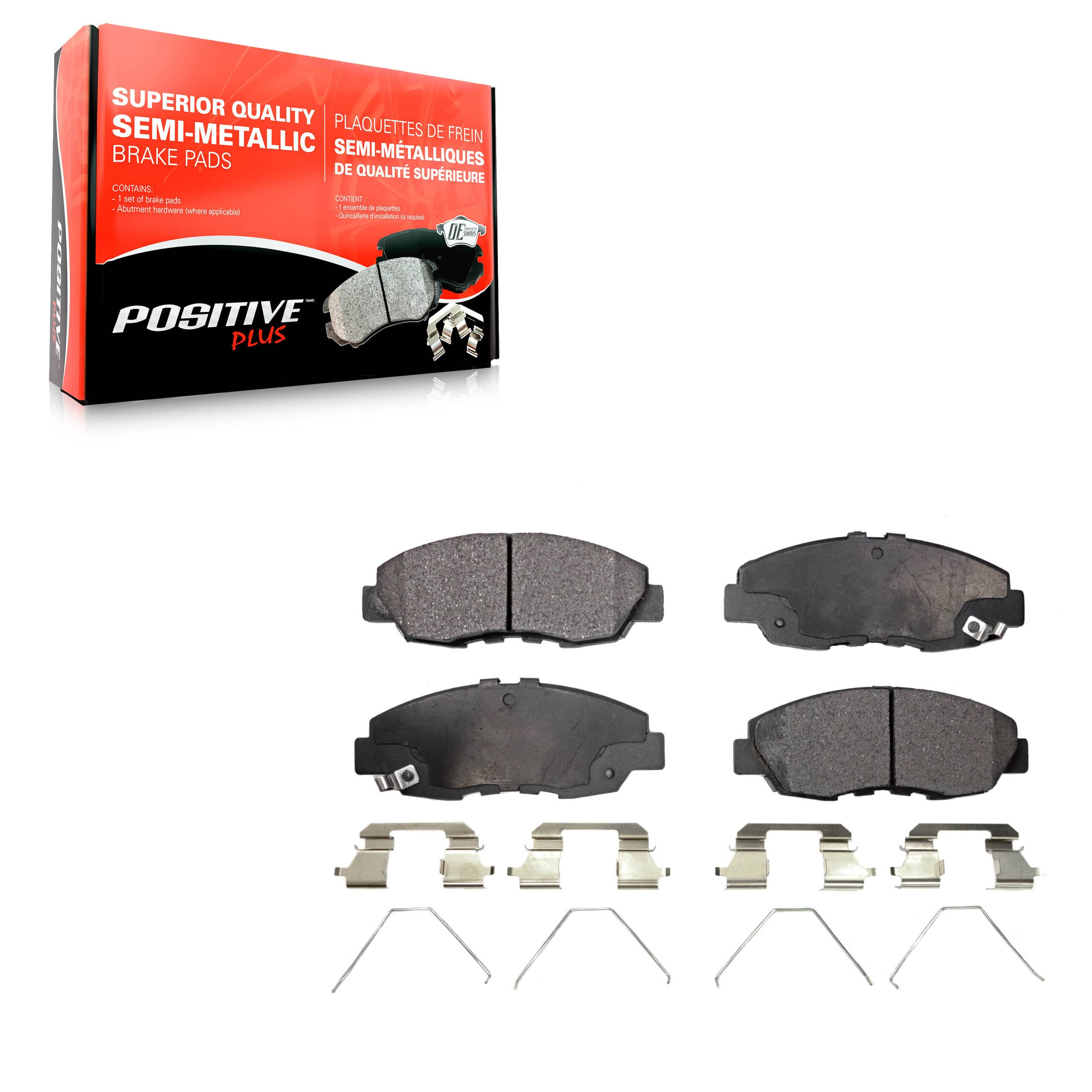 Positive Plus - PPF-D1578 - Front Disc Brake Pad