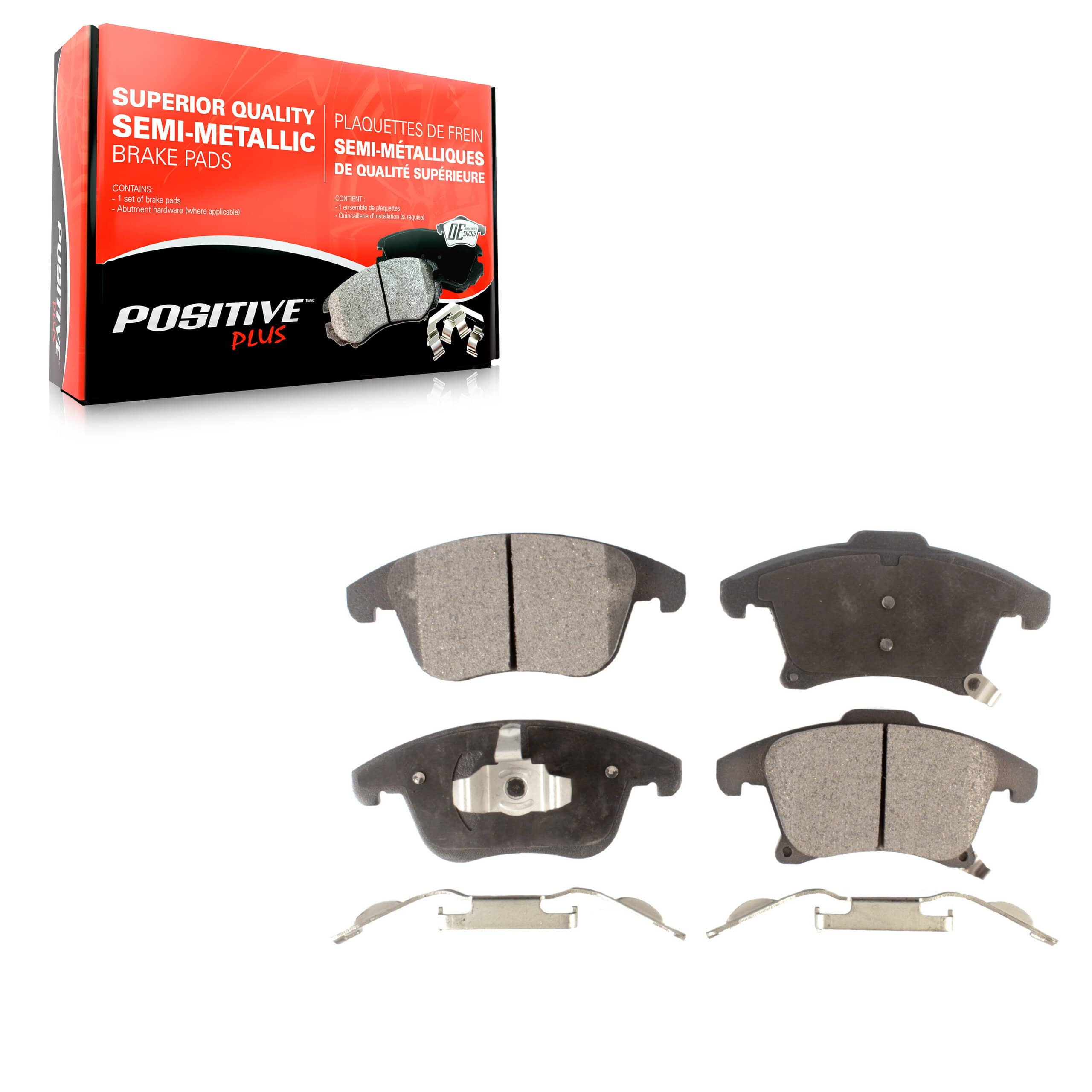 Positive Plus - PPF-D1653 - Front Disc Brake Pad