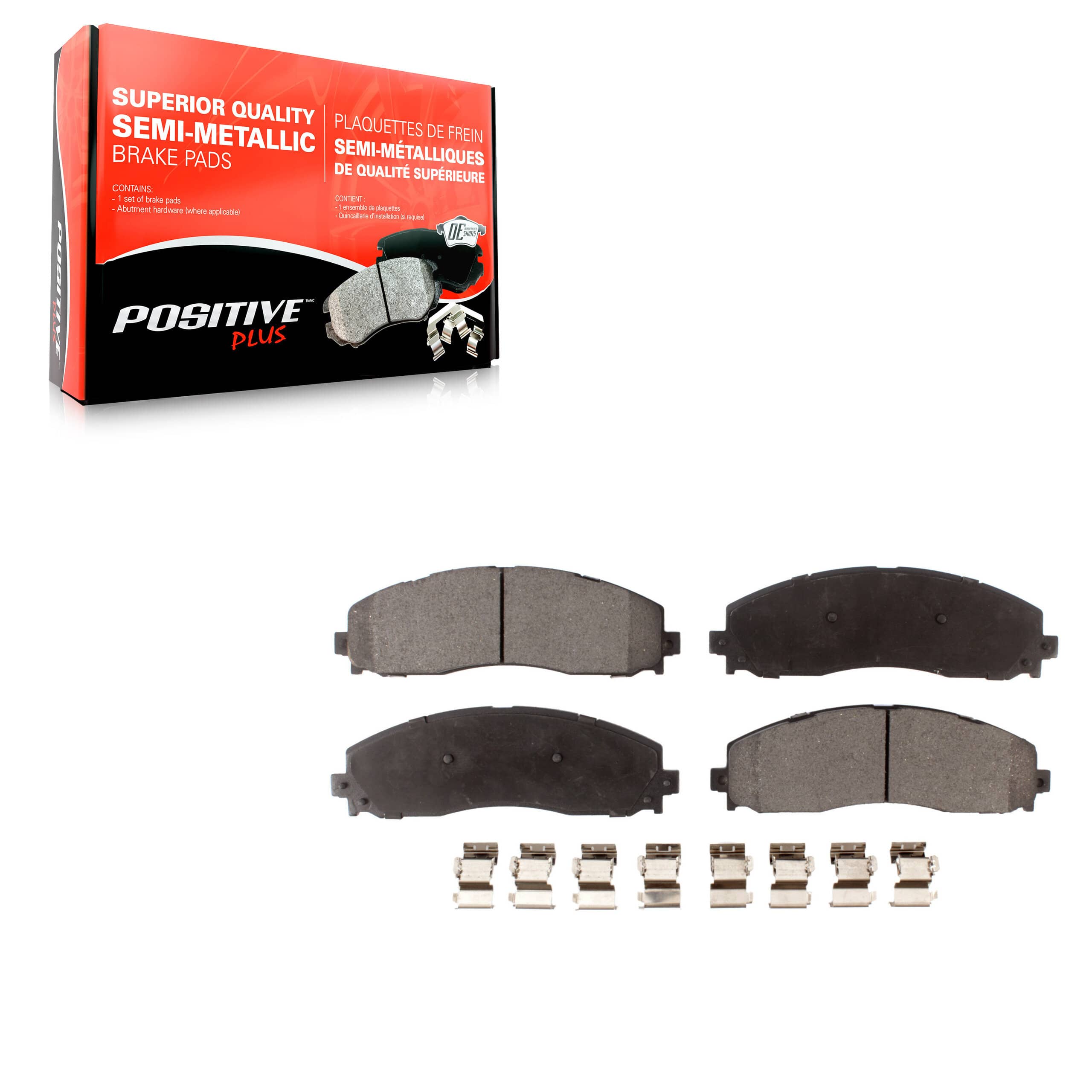 Positive Plus - PPF-D1691 - Rear Disc Brake Pad