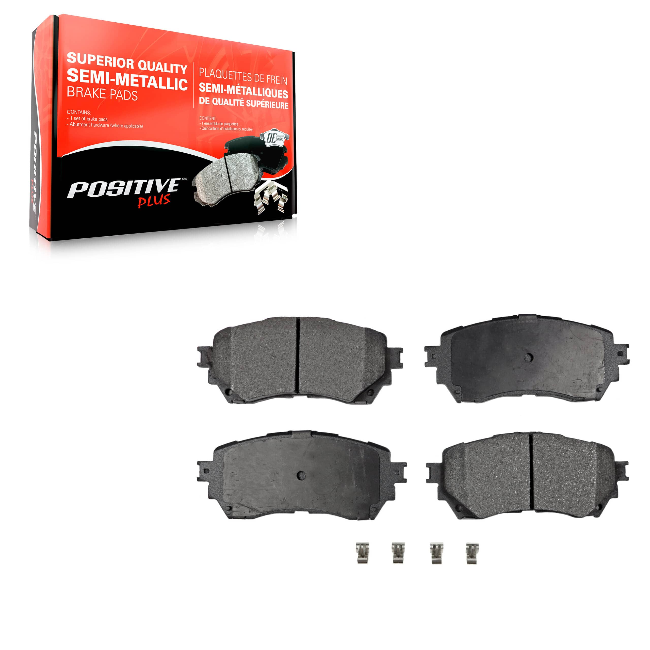 Positive Plus - PPF-D1711 - Front Disc Brake Pad