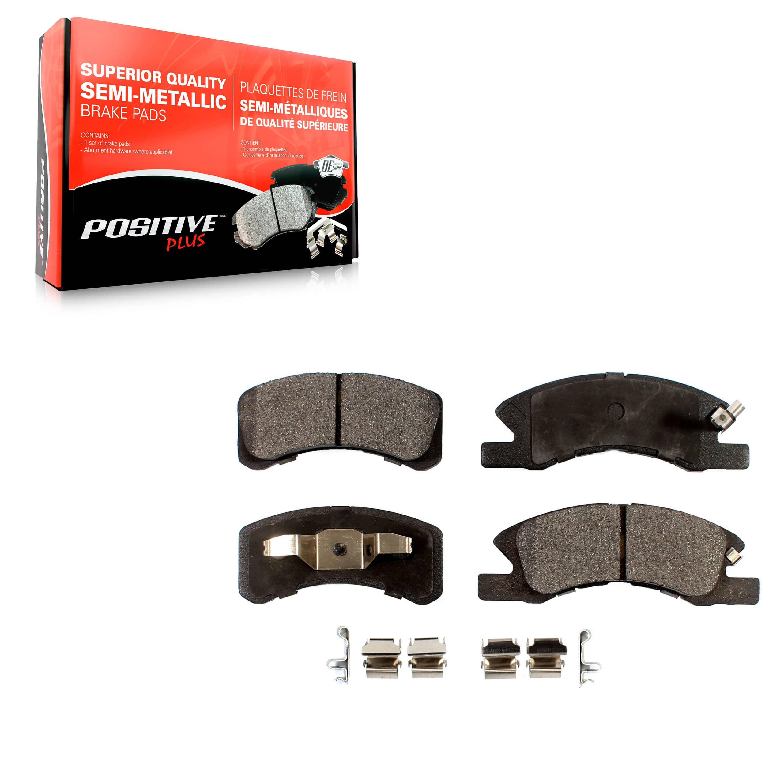 Positive Plus - PPF-D1731 - Front Disc Brake Pad