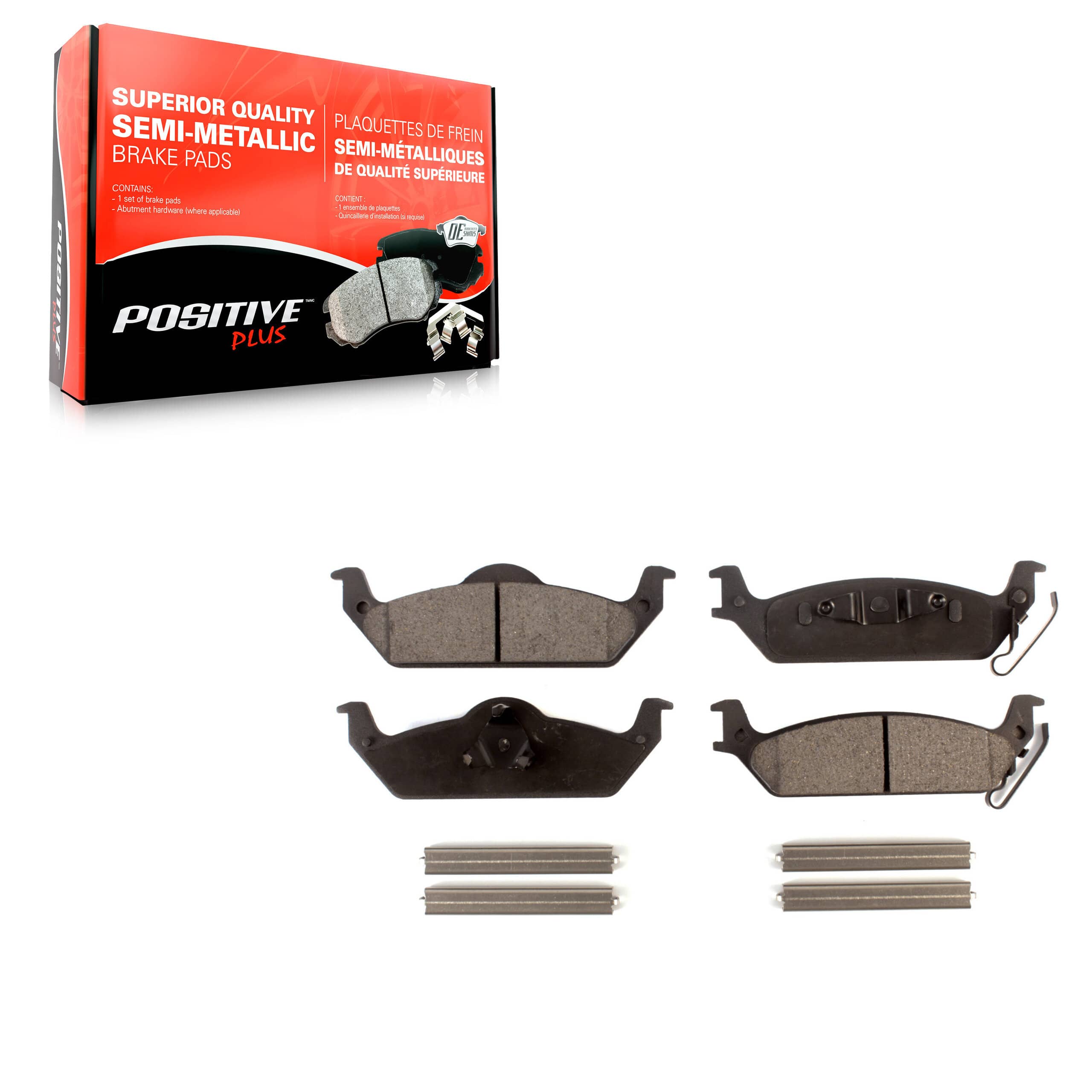 Positive Plus - PPF-D963 - Rear Disc Brake Pad