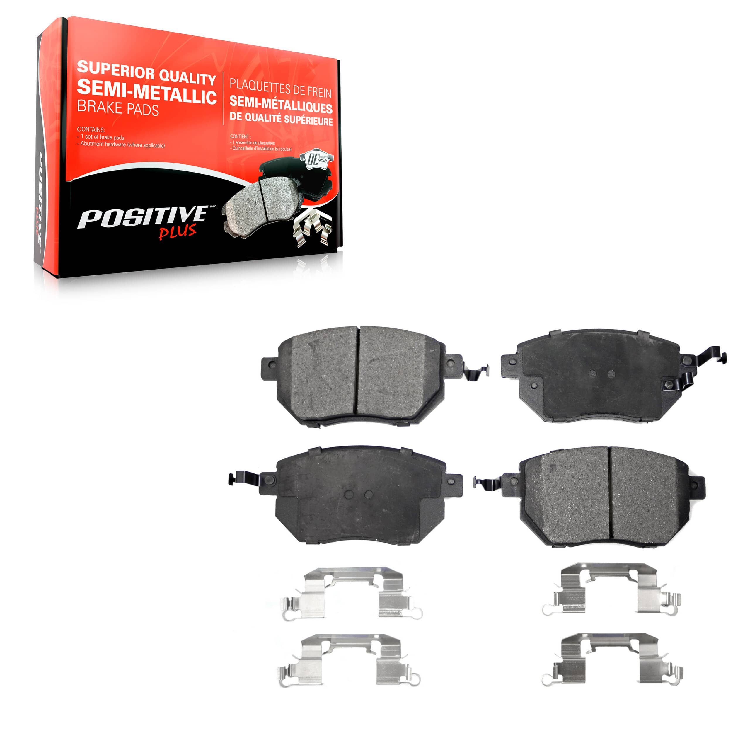 Positive Plus - PPF-D969 - Front Disc Brake Pad