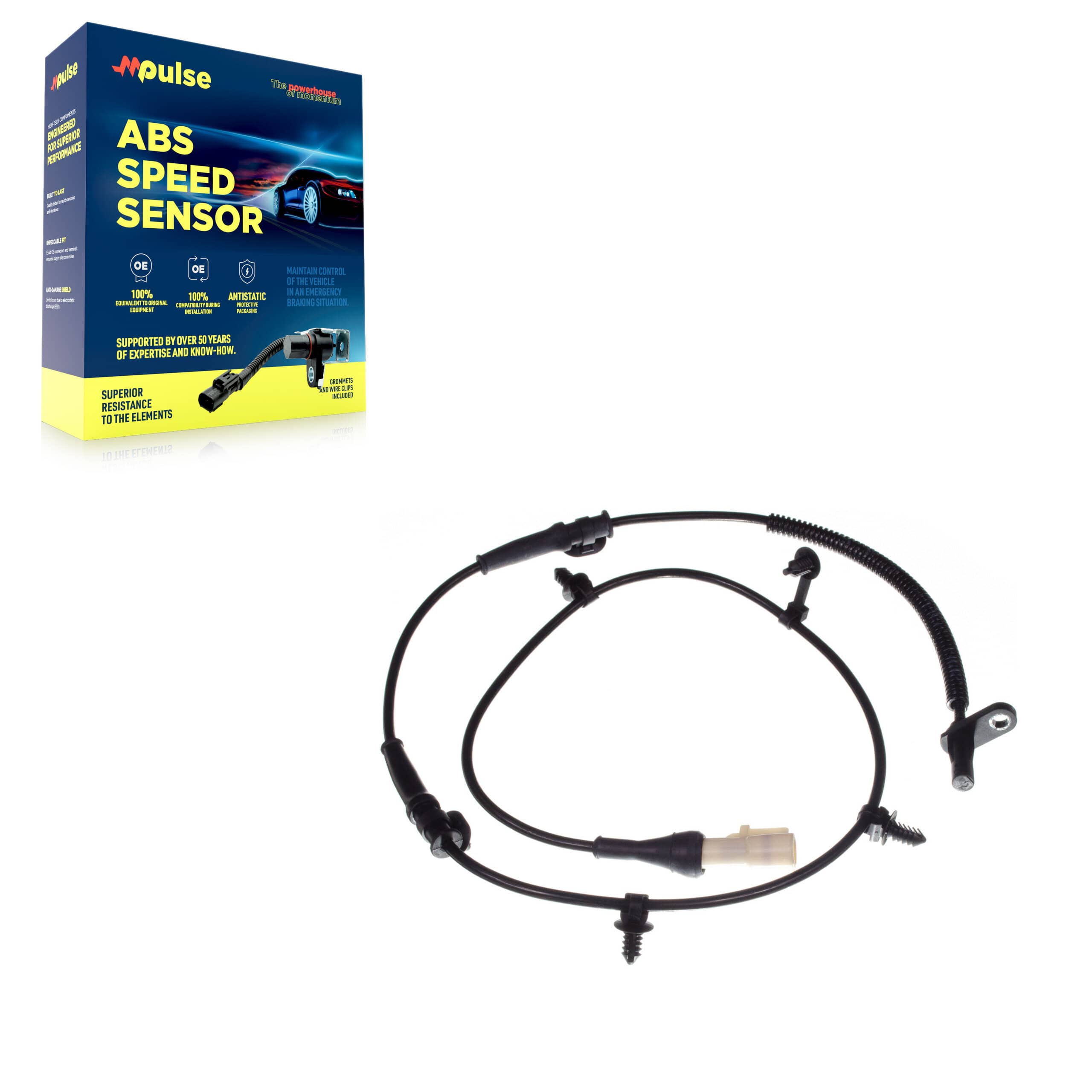 Mpulse - SEN-2ABS1435 - Front Left ABS Wheel Speed Sensor