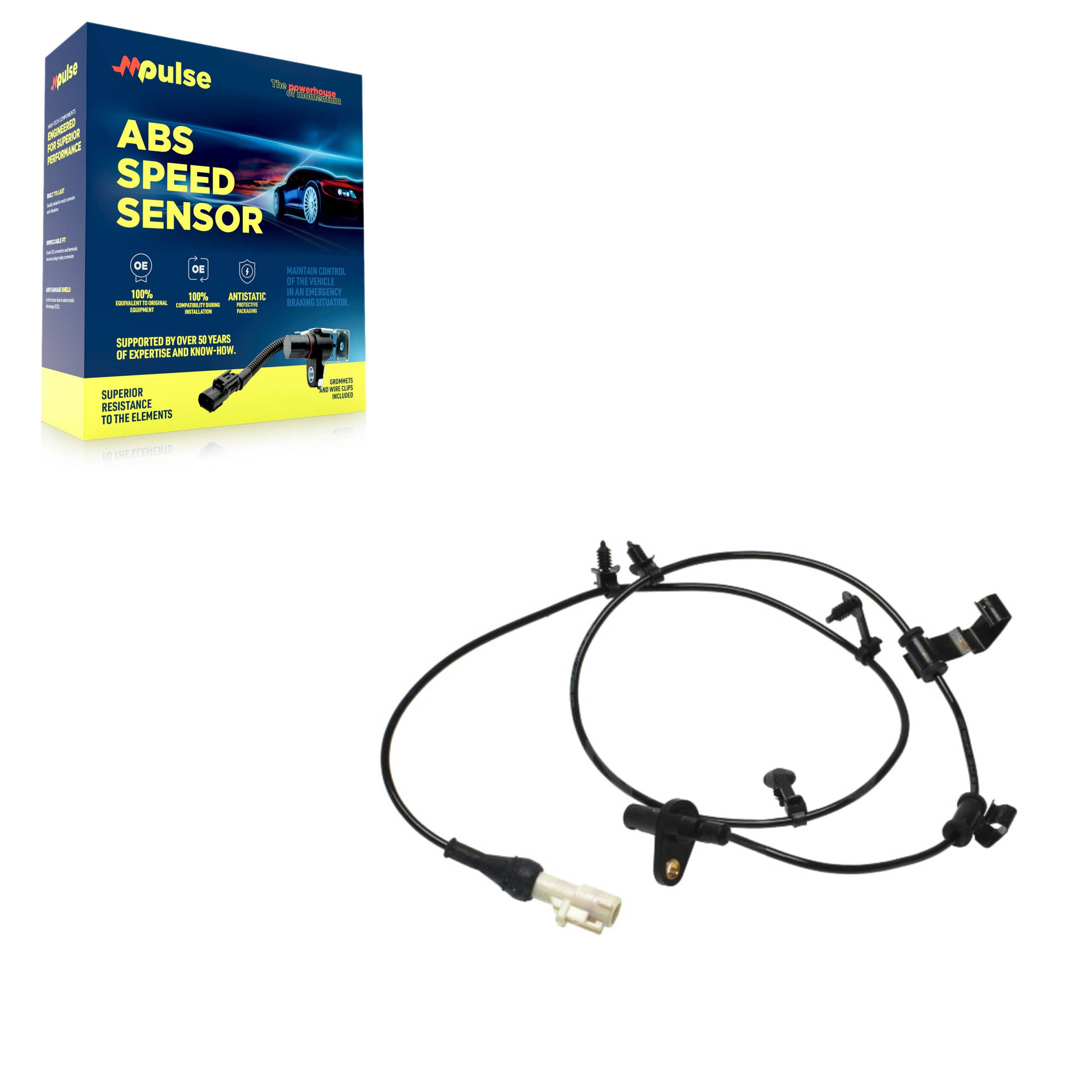 Mpulse - SEN-2ABS1437 - Rear Left ABS Wheel Speed Sensor