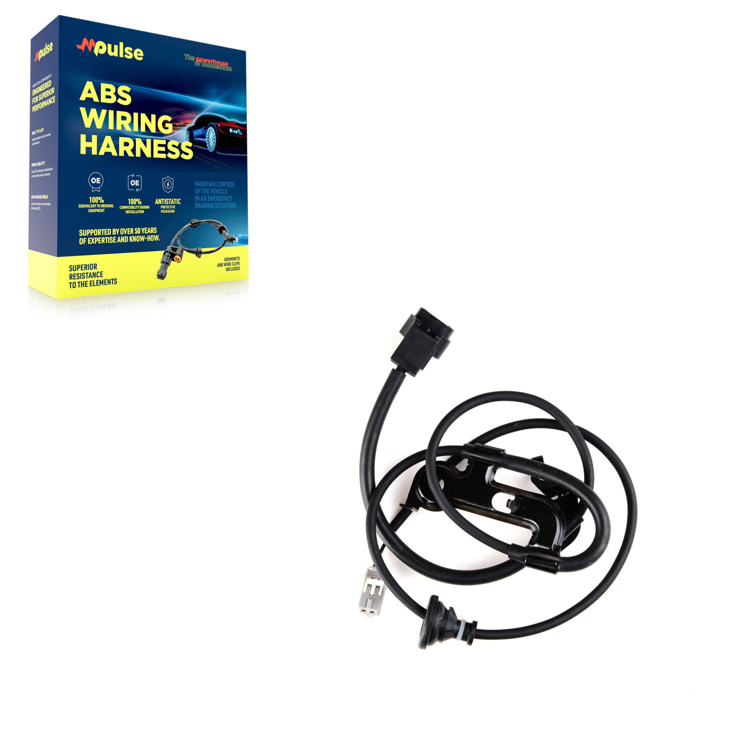Mpulse - SEN-2ABS2497 - Rear Left ABS Wheel Speed Sensor Wiring Harness