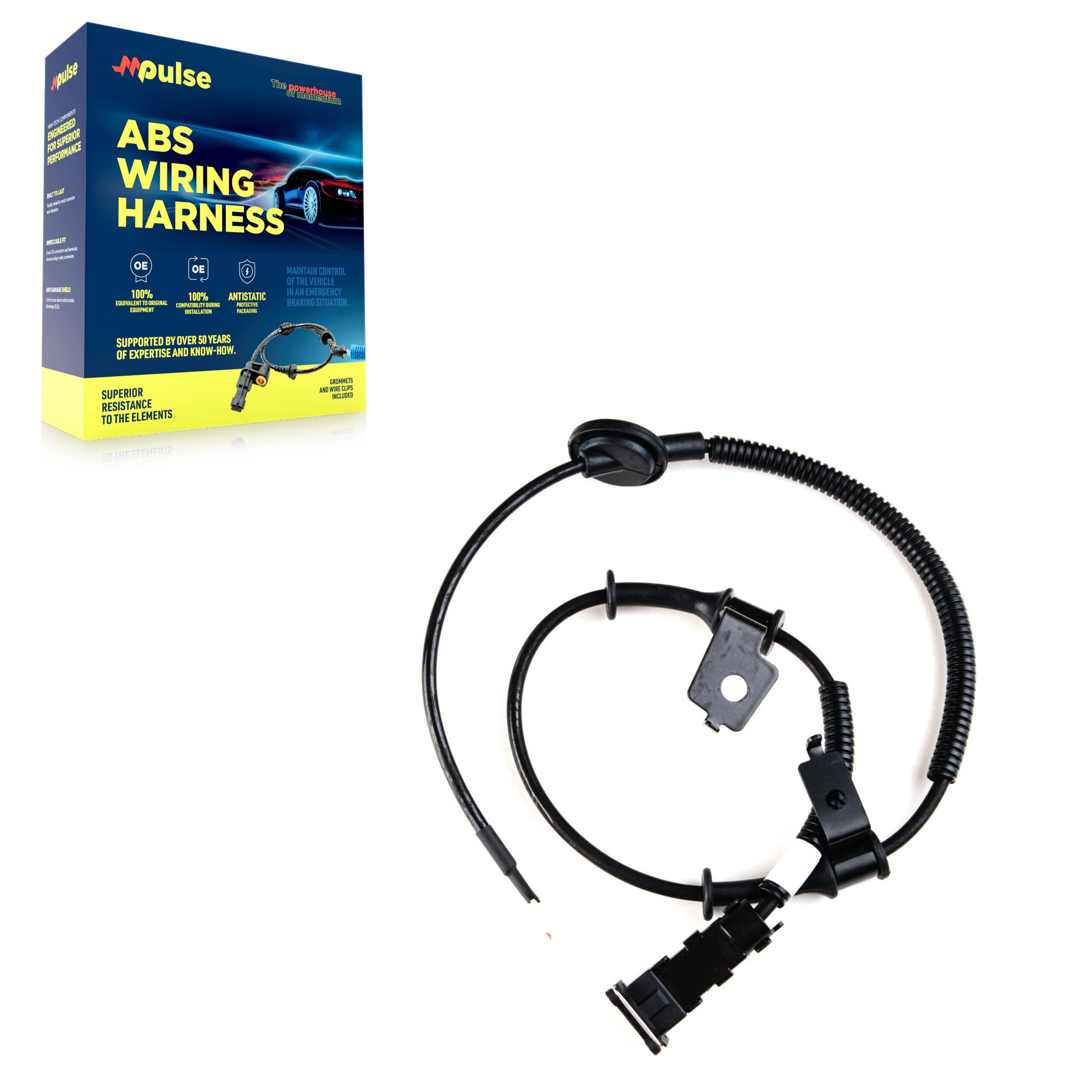 Mpulse - SEN-2ABS2609 - Rear Left ABS Wheel Speed Sensor Wiring Harness