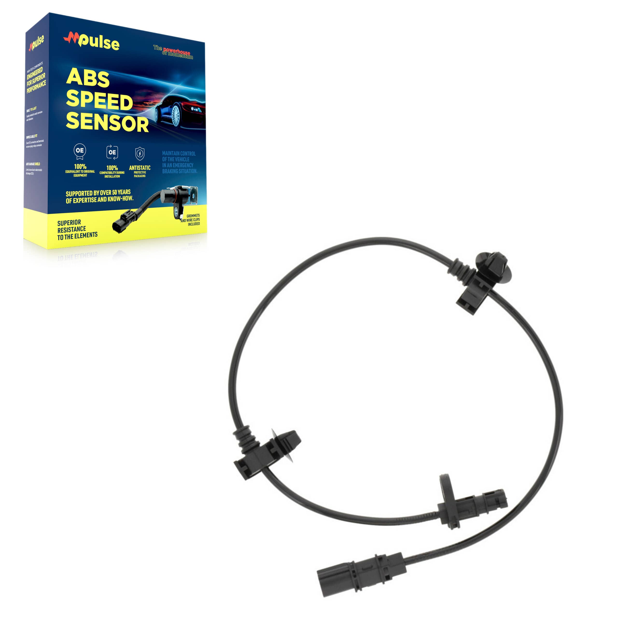 Mpulse - SEN-2ABS2884 - Rear Left ABS Wheel Speed Sensor