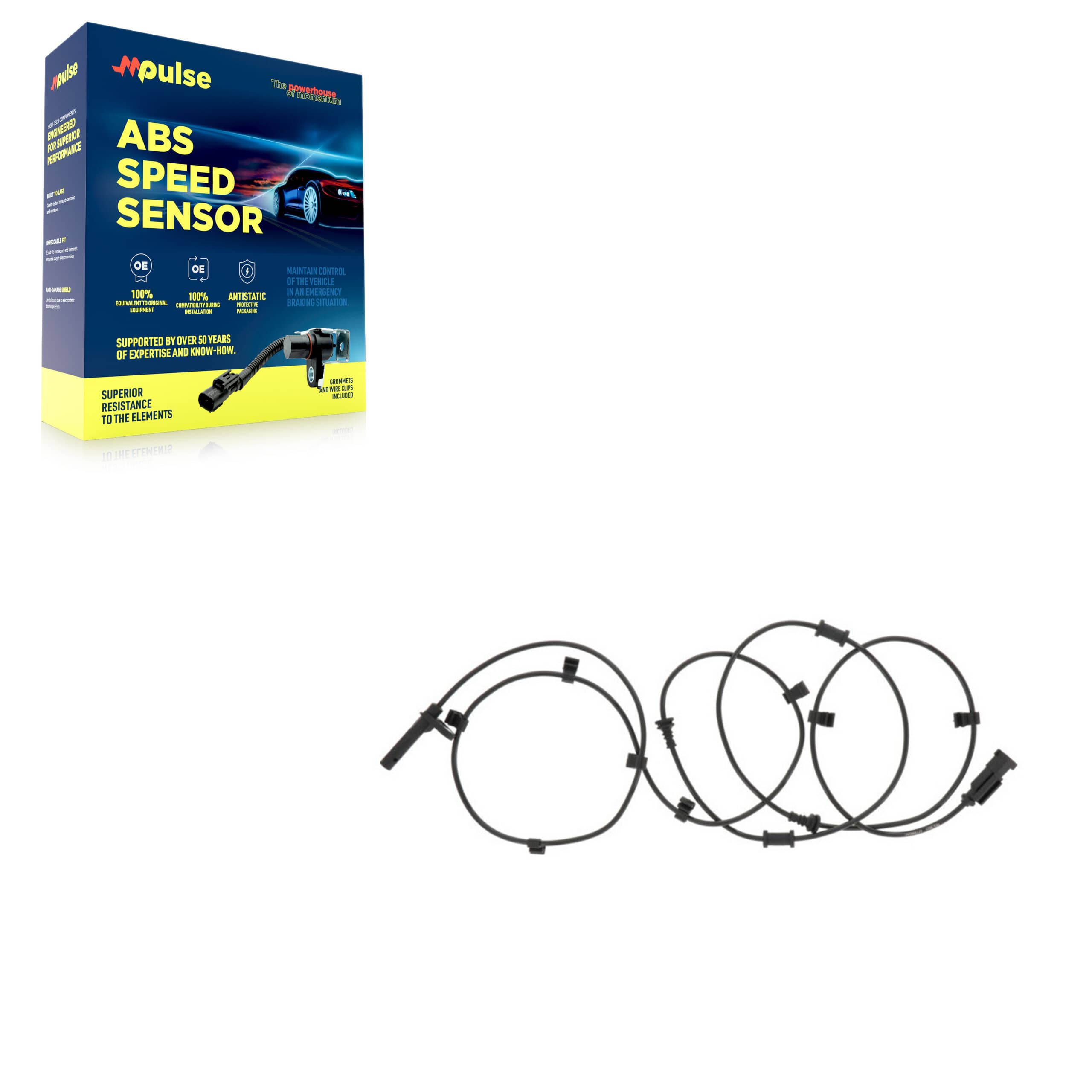 Mpulse - SEN-2ABS3025 - Rear Right ABS Wheel Speed Sensor