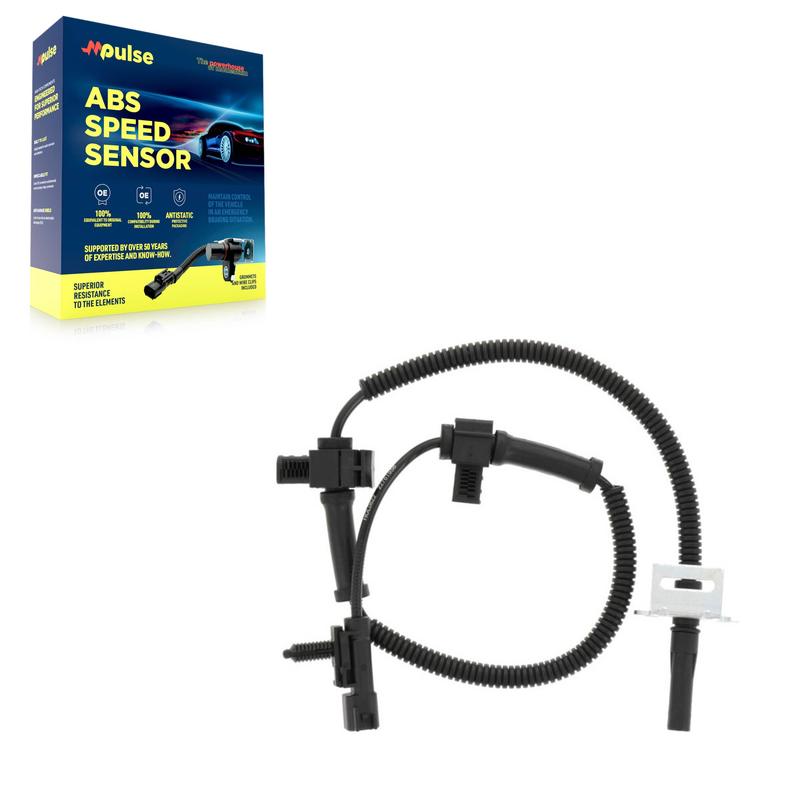 Mpulse - SEN-2ABS3342 - Rear Left ABS Wheel Speed Sensor