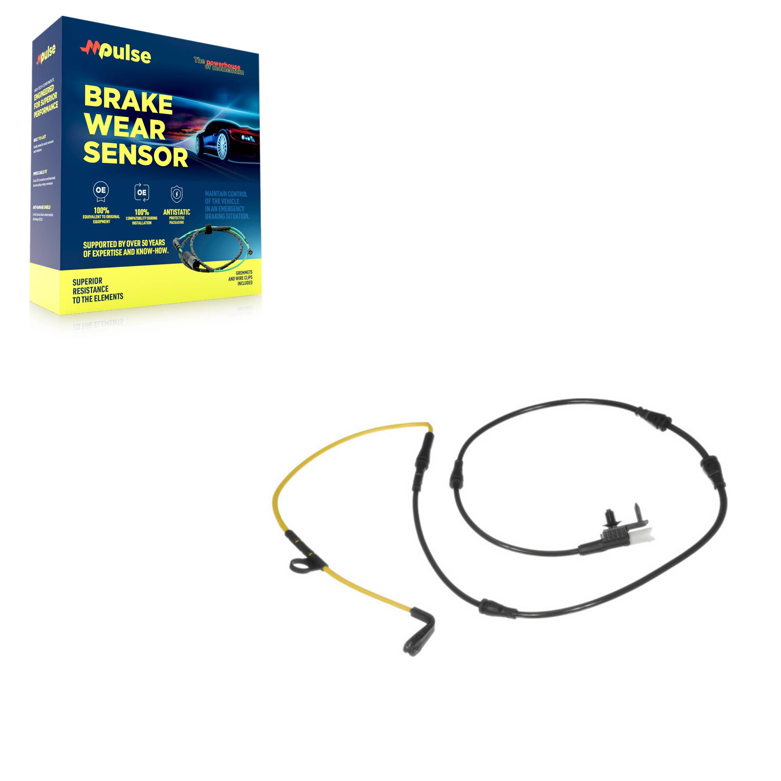 Mpulse - SEN-2BWS0057 - Front Disc Brake Pad Wear Sensor