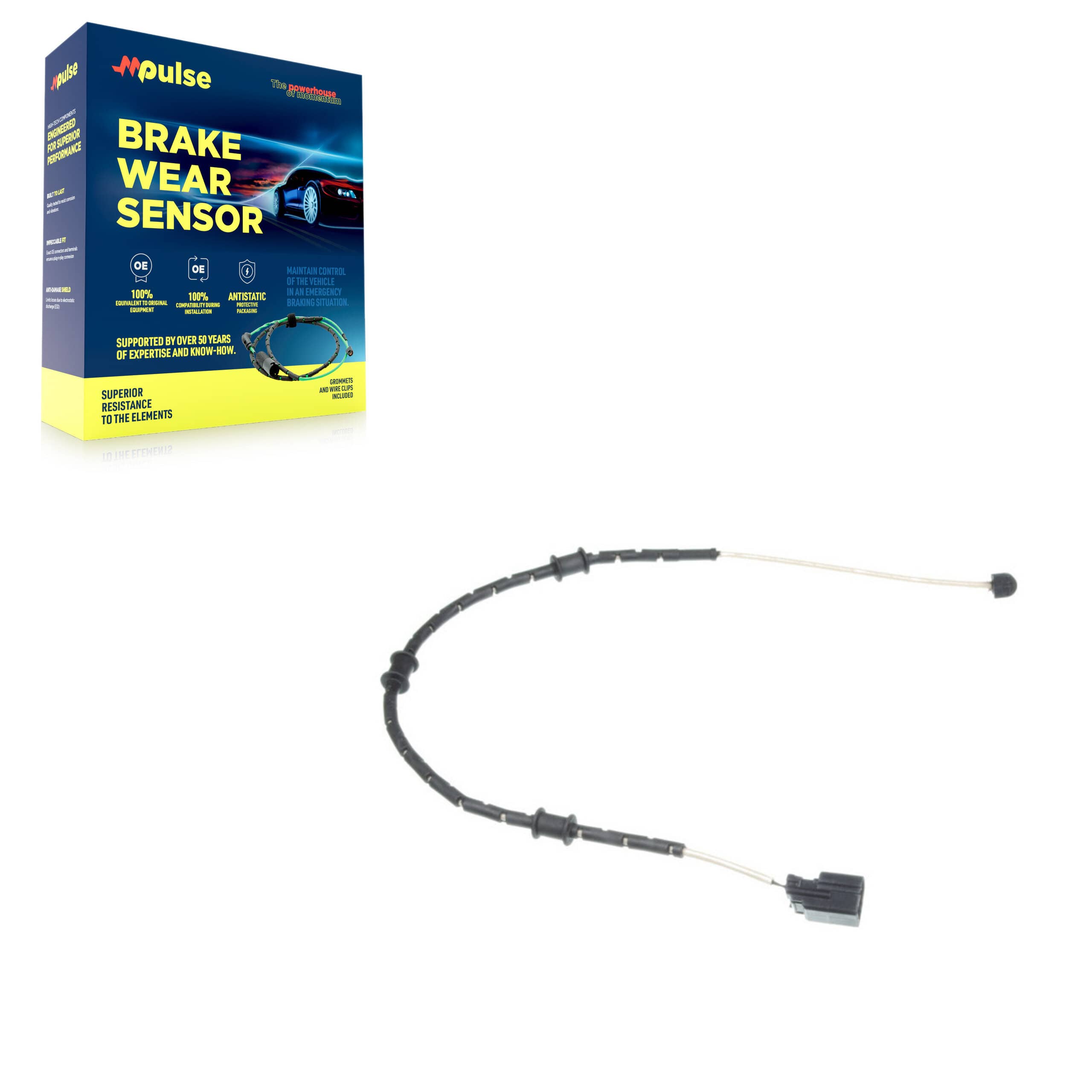 Mpulse - SEN-2BWS0308 - Front Disc Brake Pad Wear Sensor