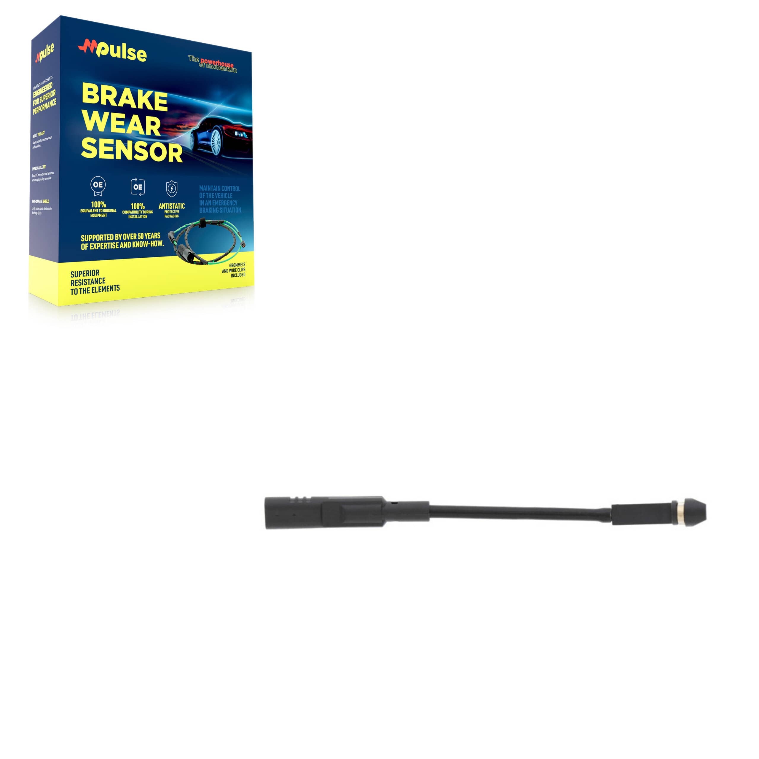 Mpulse - SEN-2BWS0452 - Front Disc Brake Pad Wear Sensor