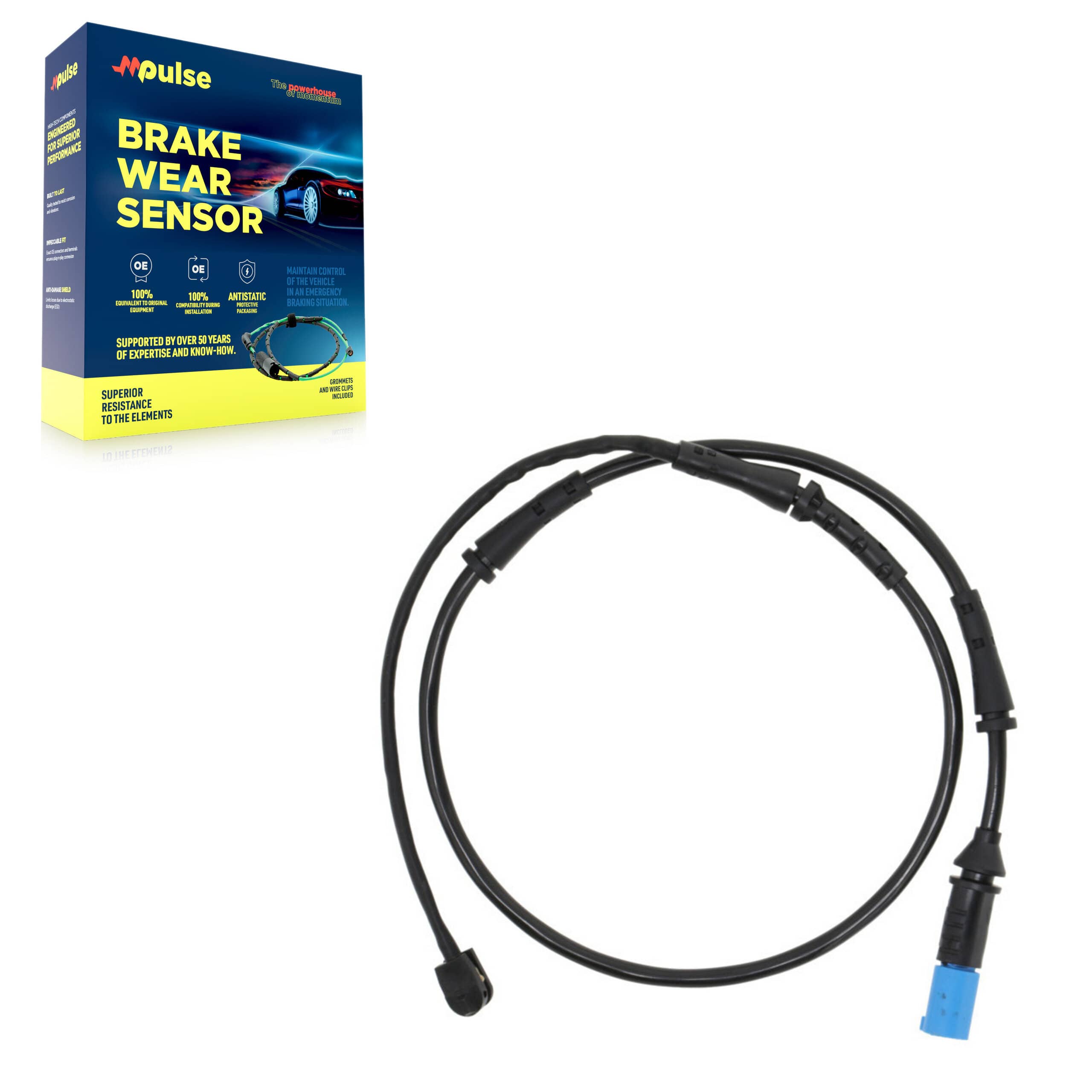 Mpulse - SEN-2BWS0455 - Front Disc Brake Pad Wear Sensor