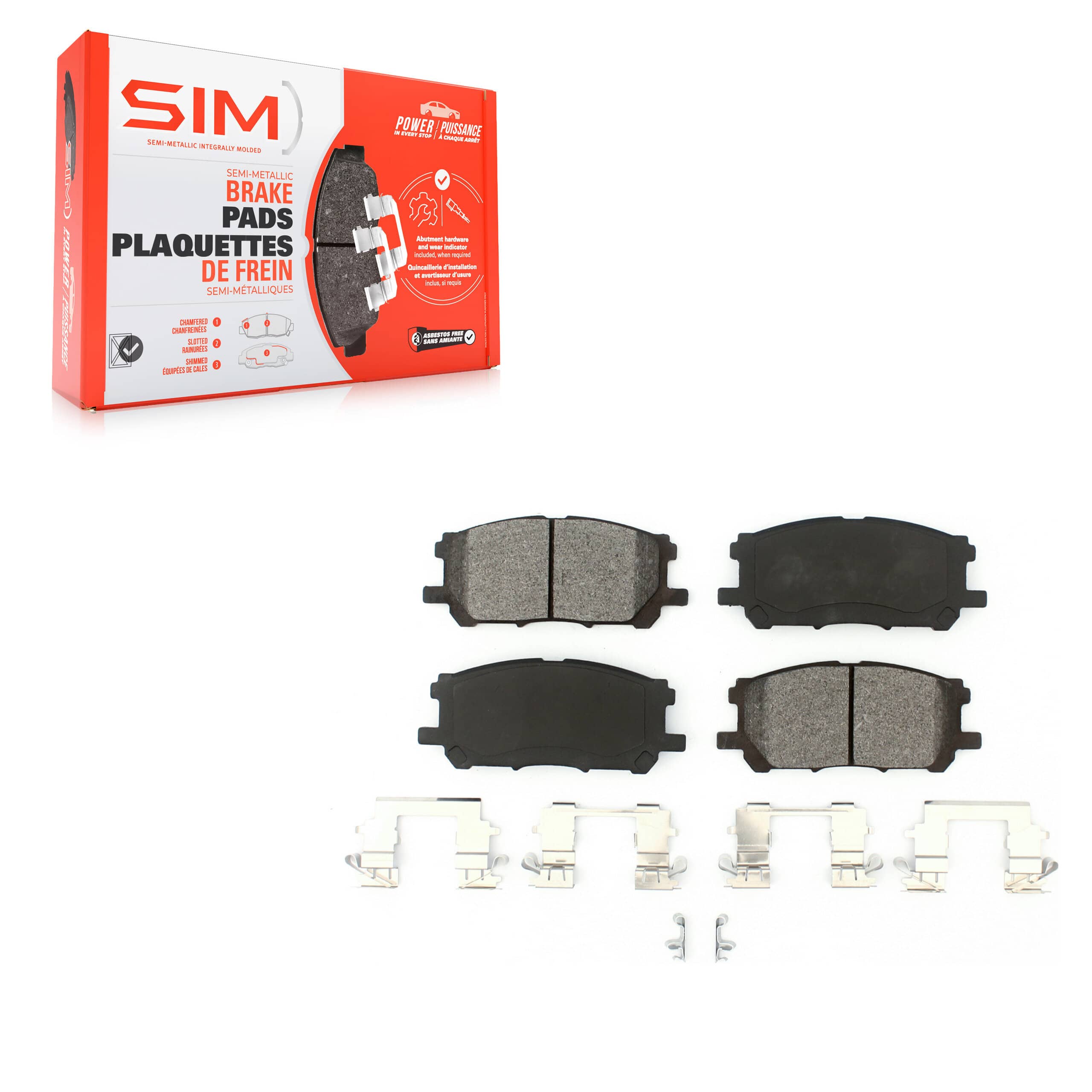 SIM - SIM-1005 - Front Disc Brake Pad