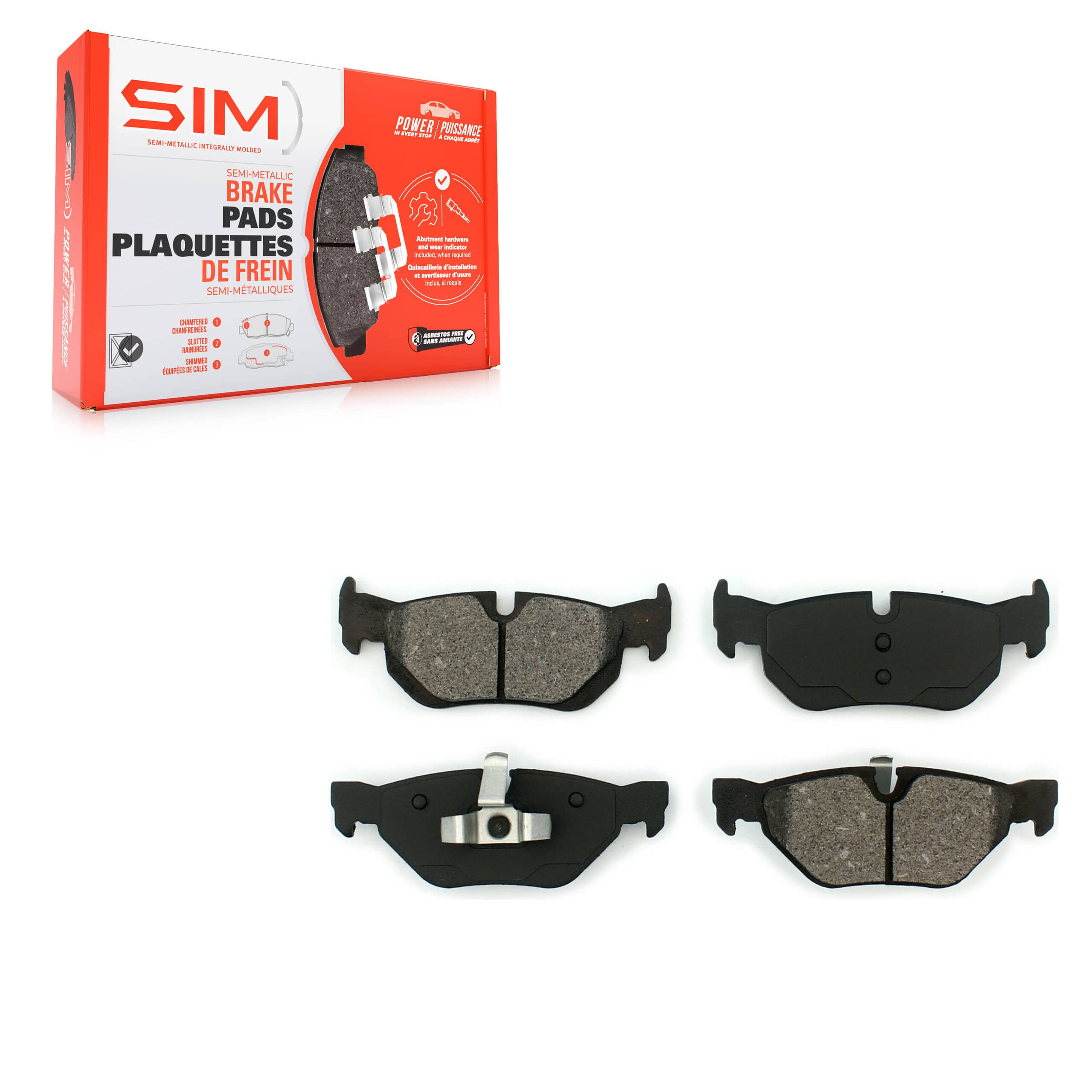 SIM - SIM-1171 - Rear Disc Brake Pad