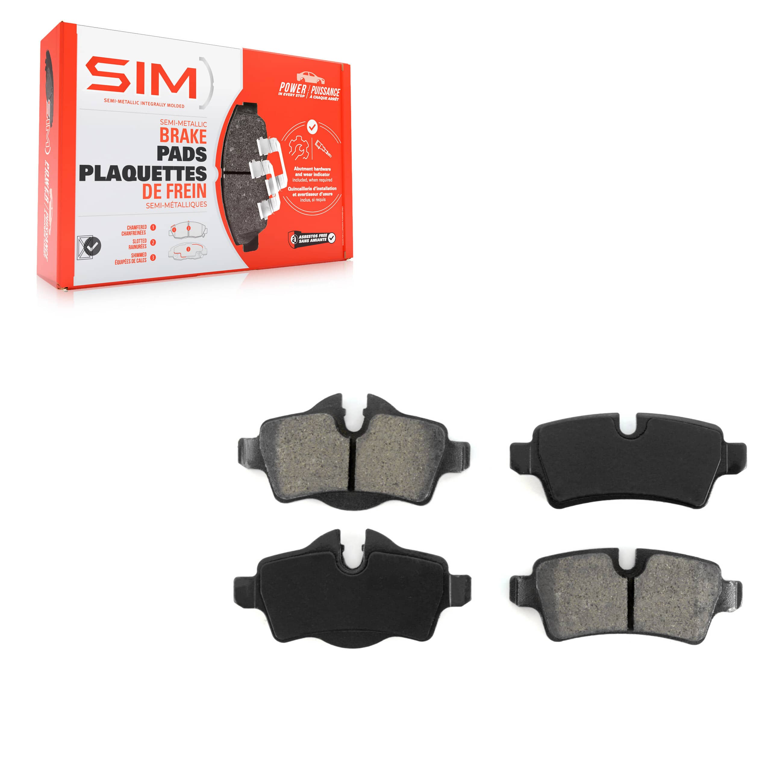 SIM - SIM-1309 - Rear Disc Brake Pad