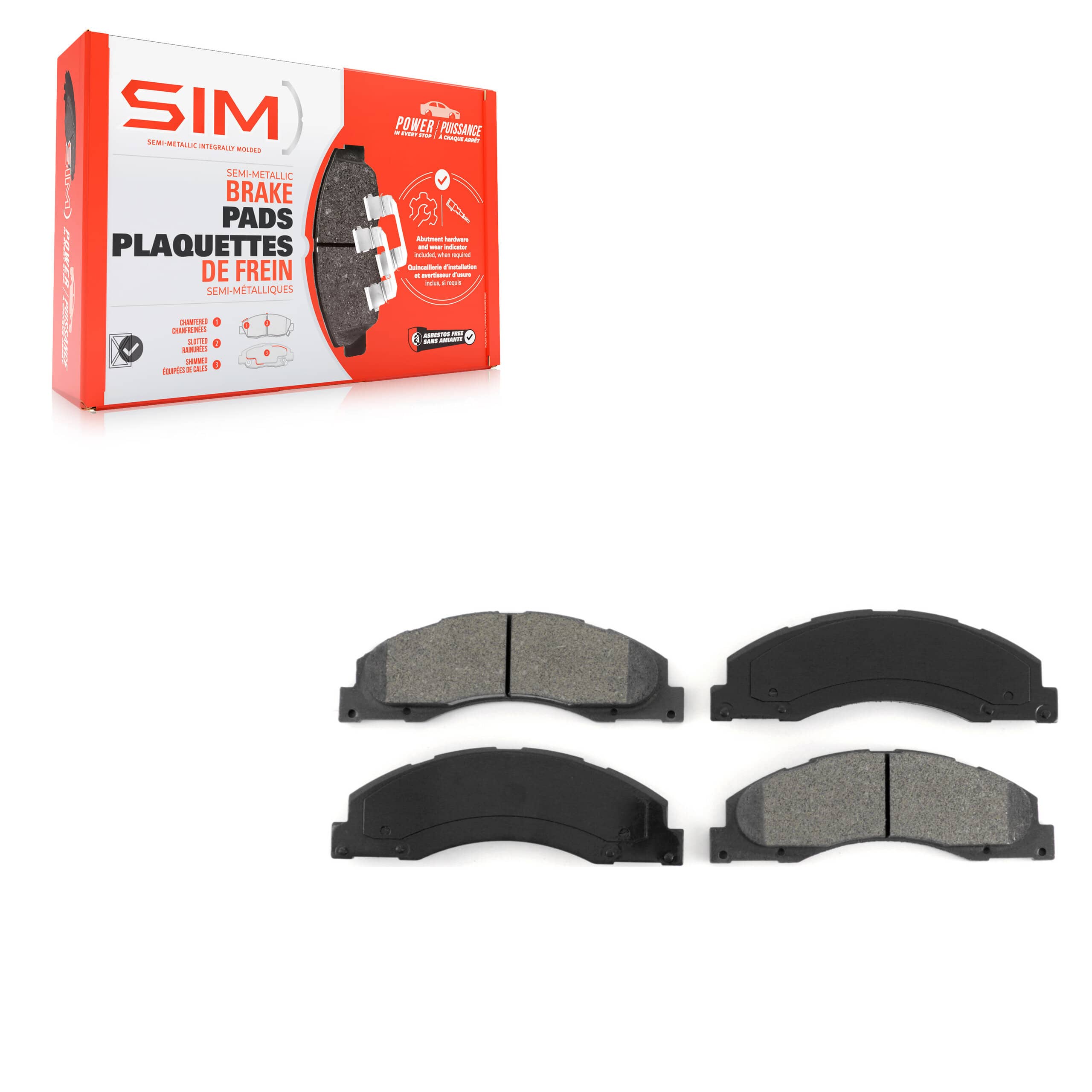 SIM - SIM-1328 - Front Disc Brake Pad