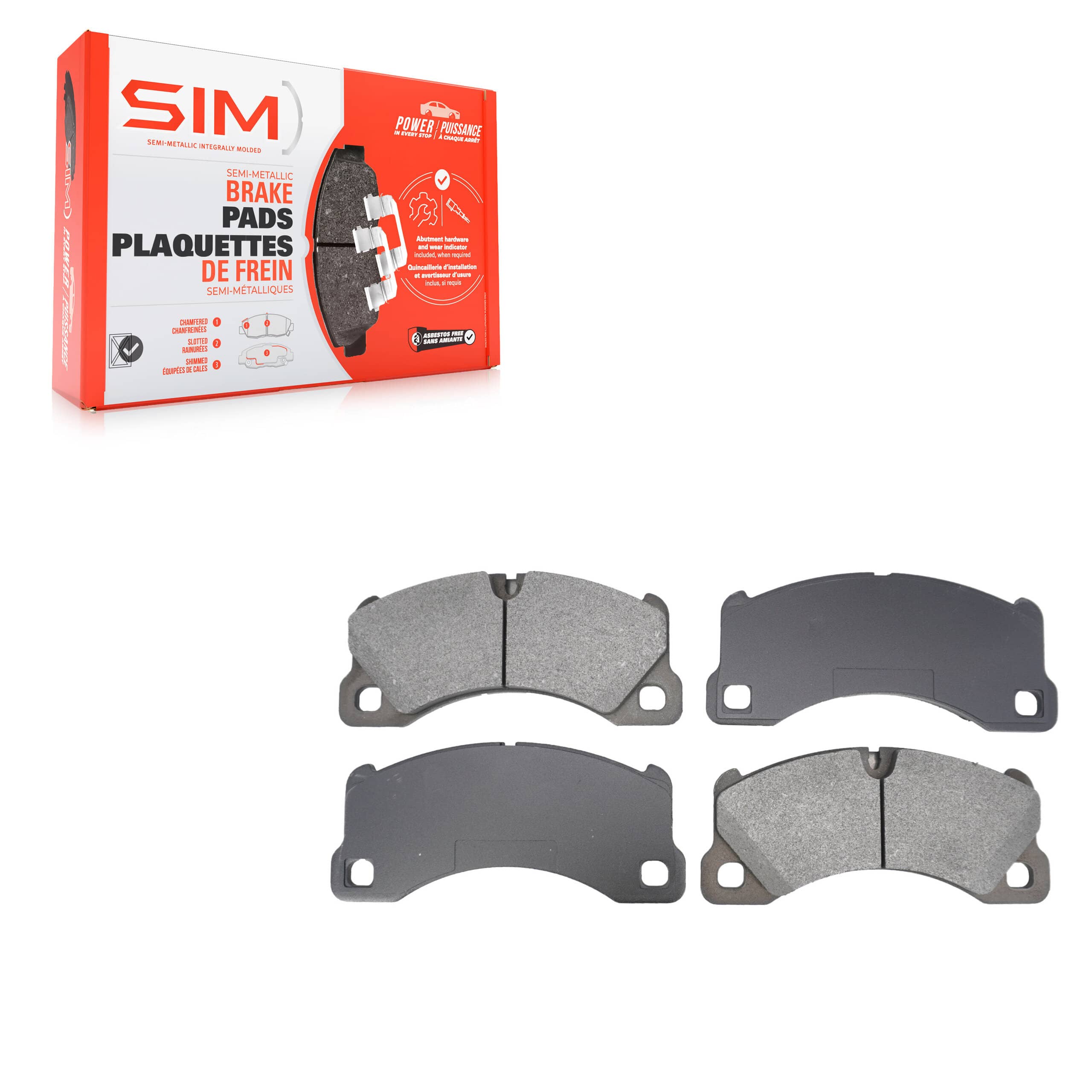 SIM - SIM-1349 - Front Disc Brake Pad