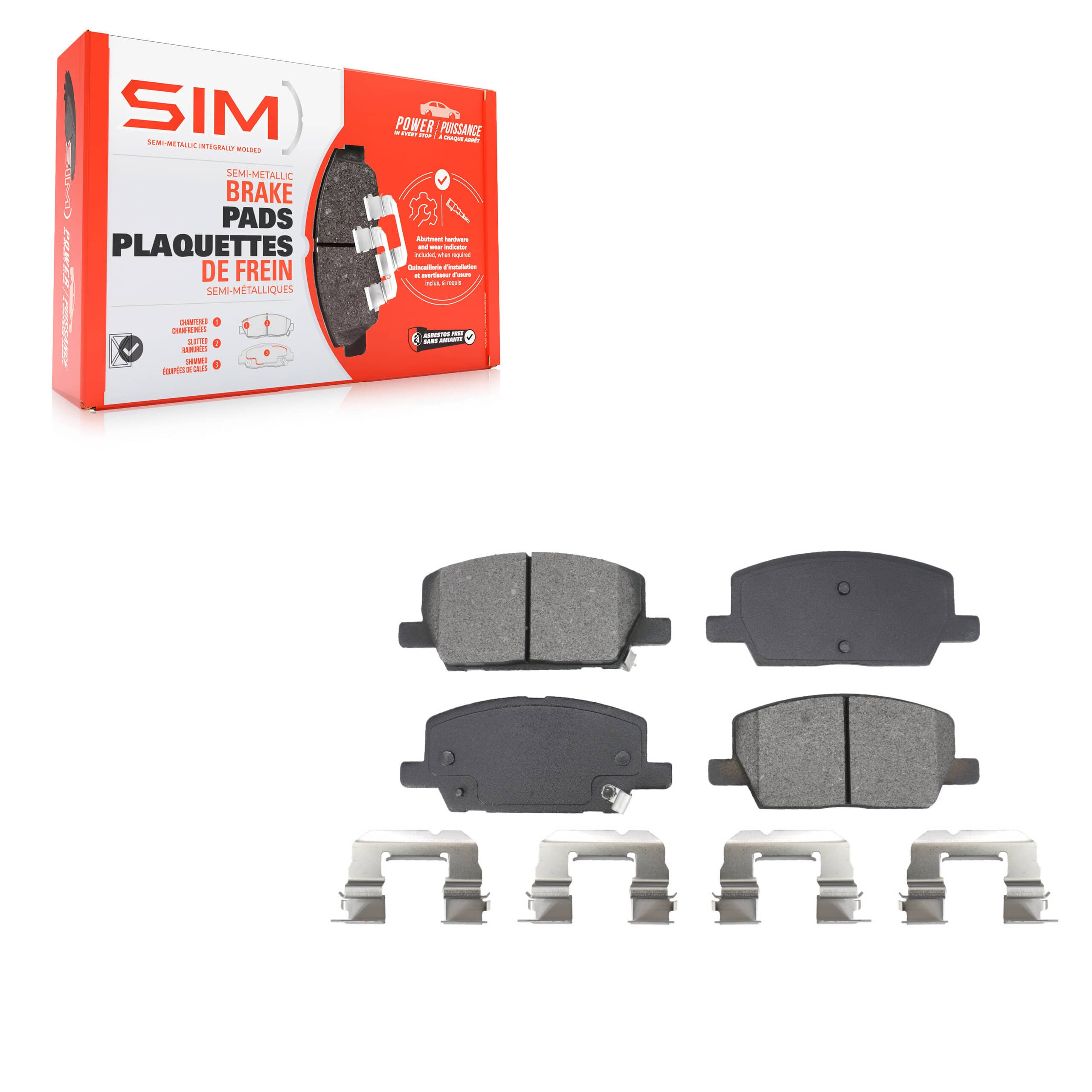 SIM - SIM-2019 - Front Disc Brake Pad
