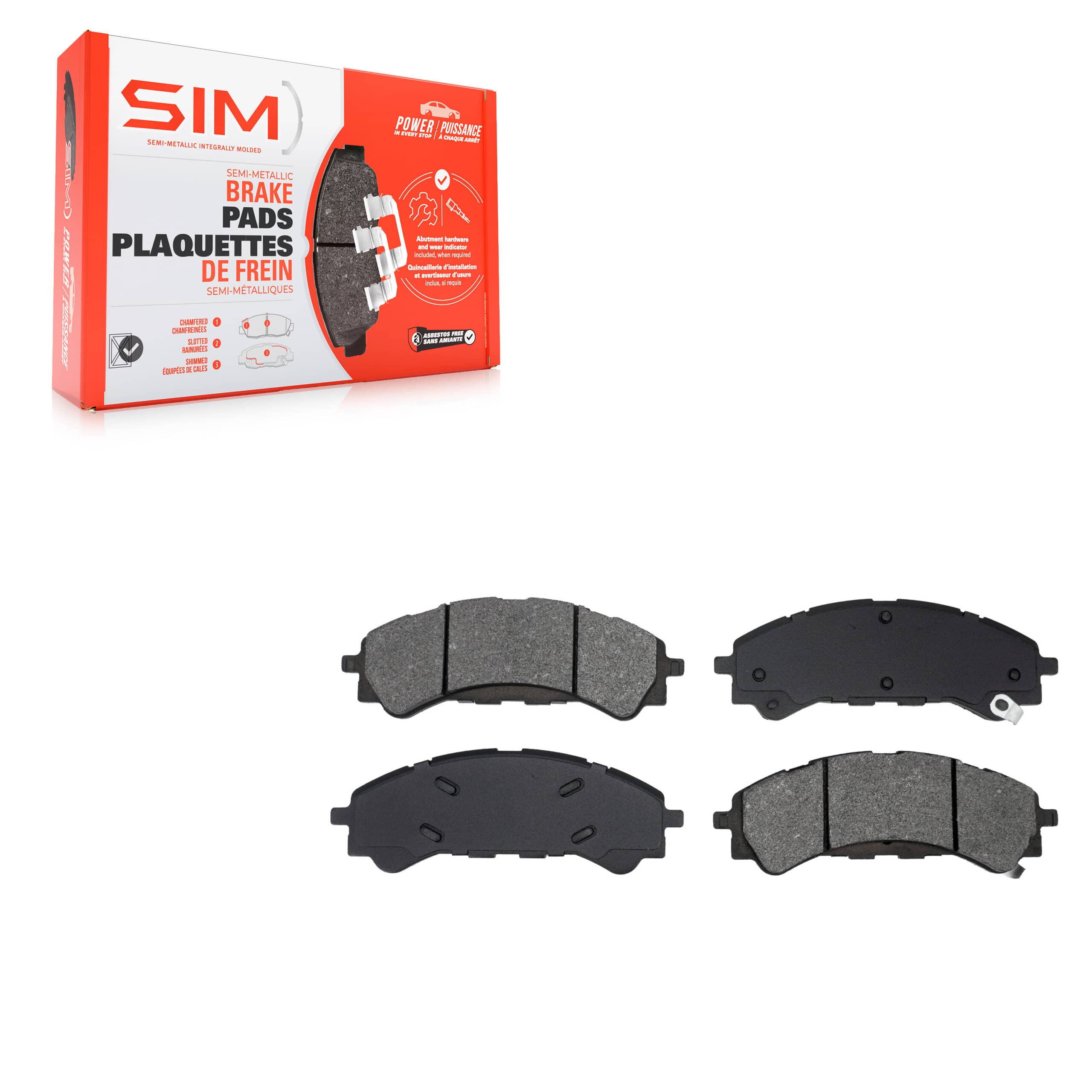 SIM - SIM-2216 - Front Disc Brake Pad