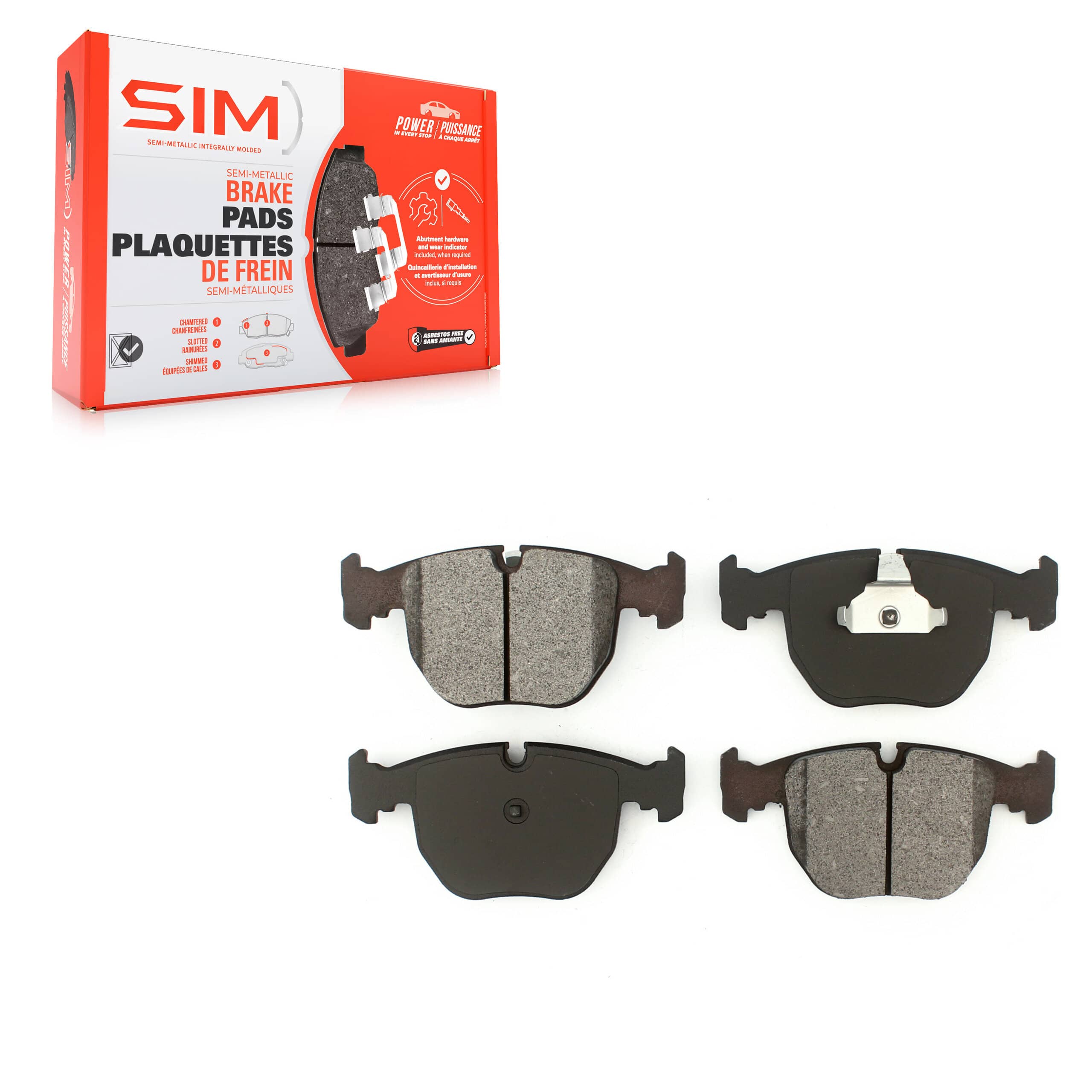 SIM - SIM-681 - Front Disc Brake Pad