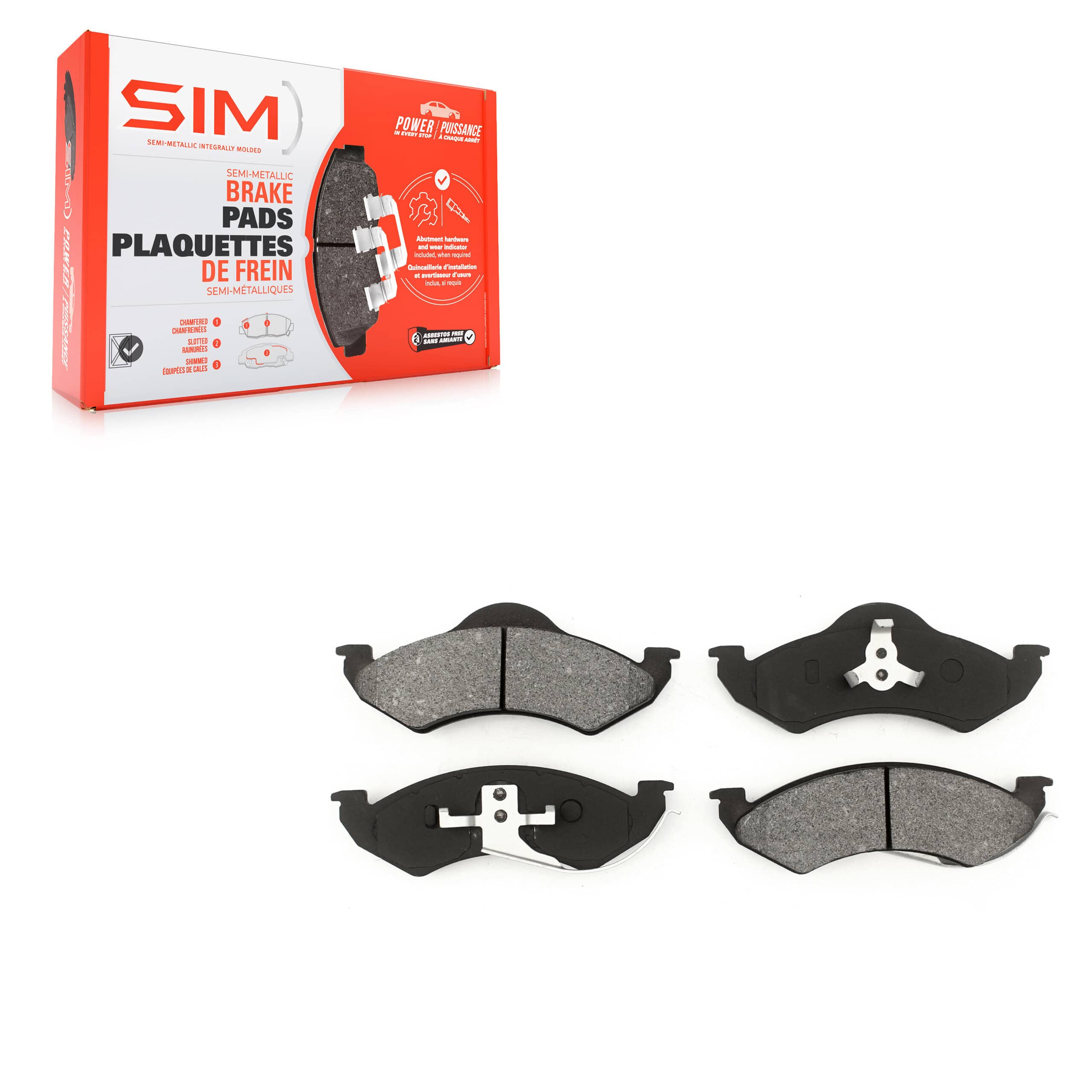 SIM - SIM-746 - Front Disc Brake Pad