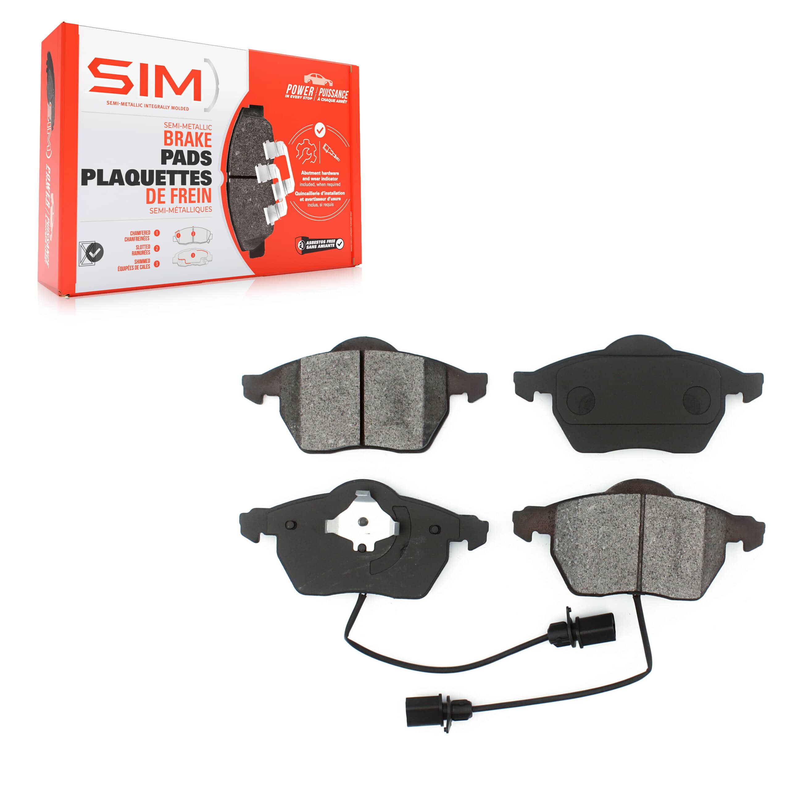 SIM - SIM-840 - Front Disc Brake Pad