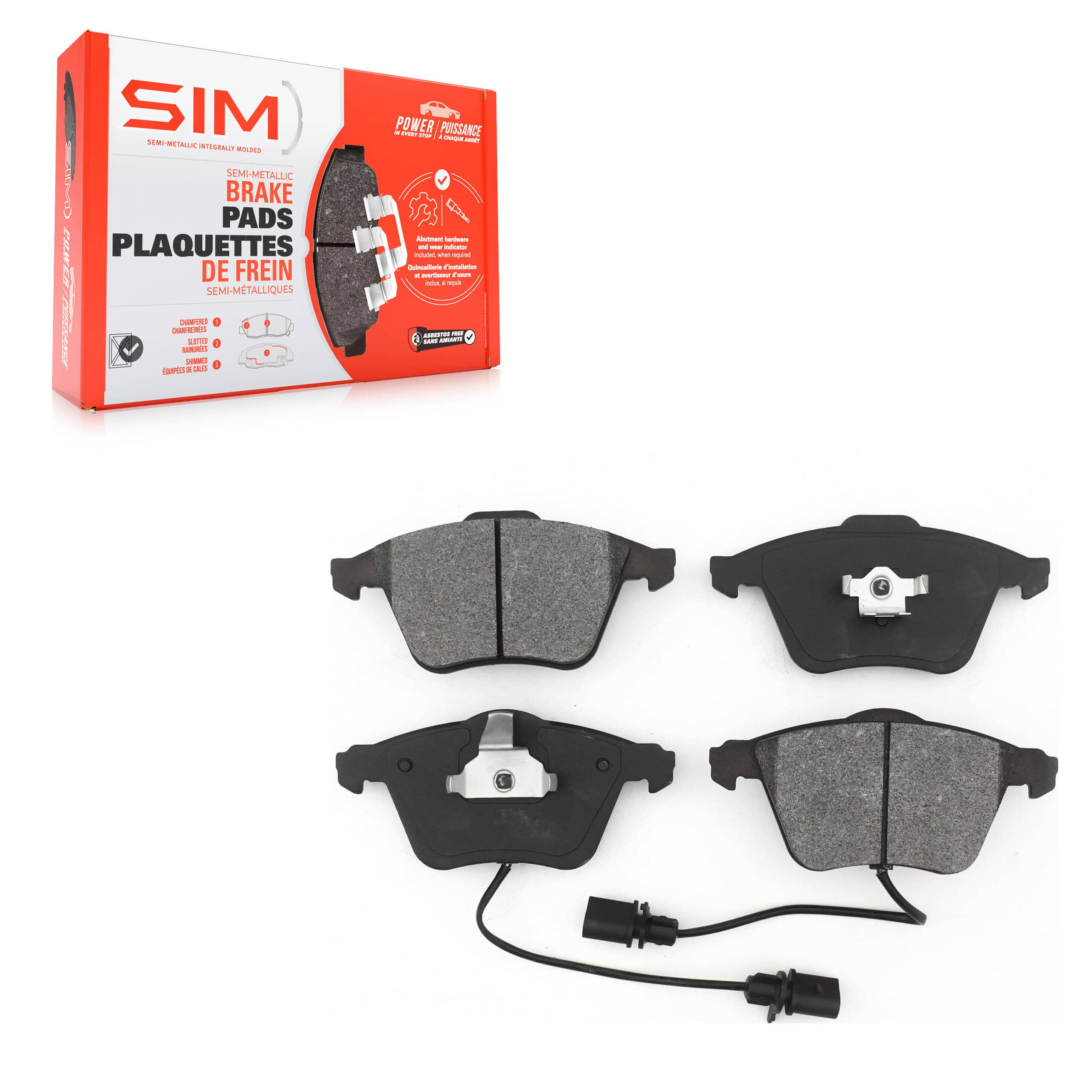SIM - SIM-915A - Front Disc Brake Pad