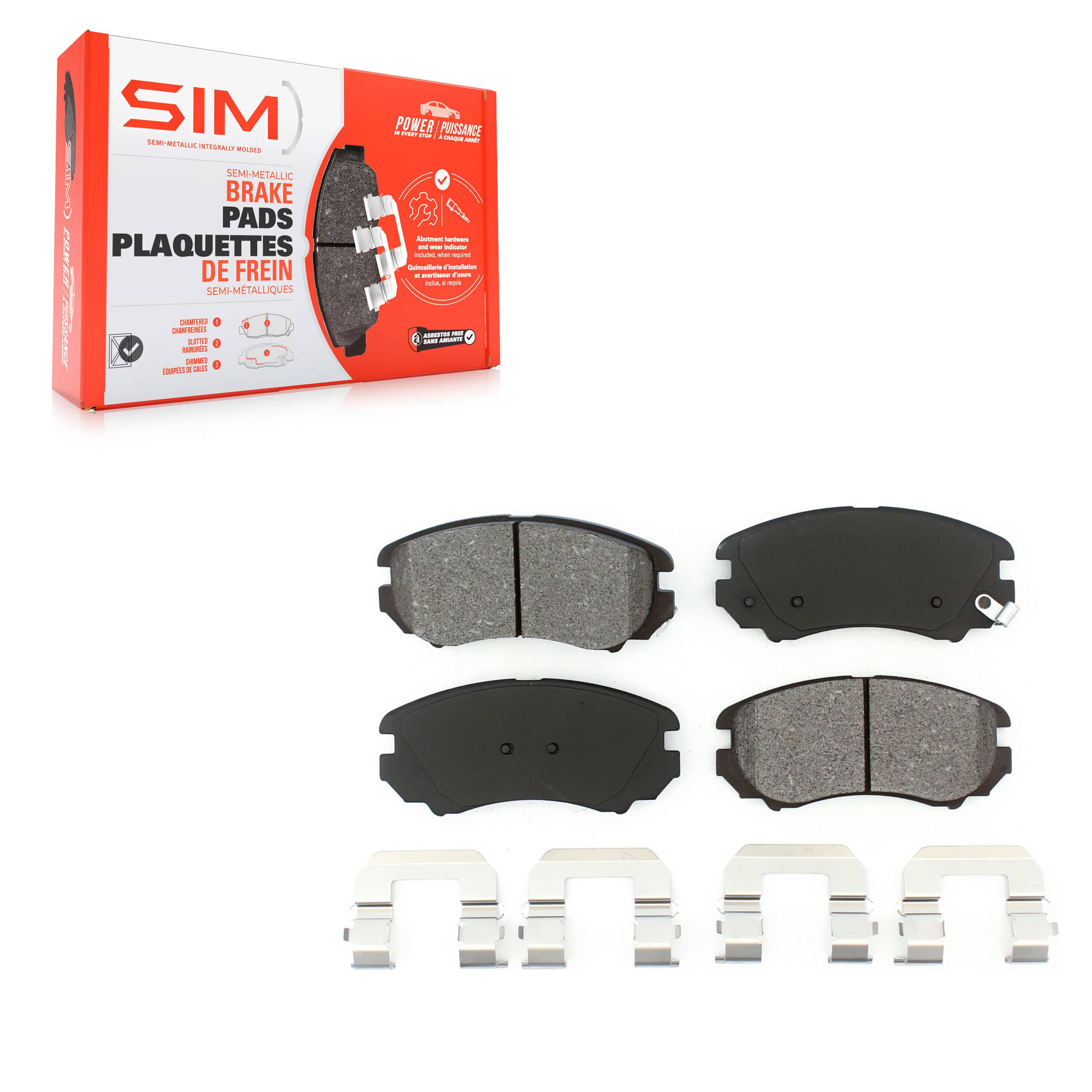 SIM - SIM-924 - Front Disc Brake Pad